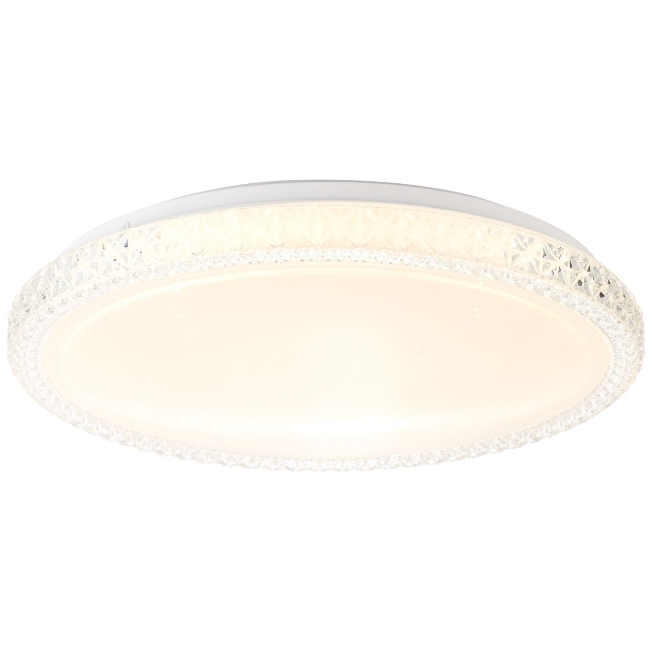 Brilliant Deckenleuchte »Badria«, 1 flammig, Leuchtmittel LED-Modul | LED fest integriert, LED Wand- und Deckenlampe 40cm weiß