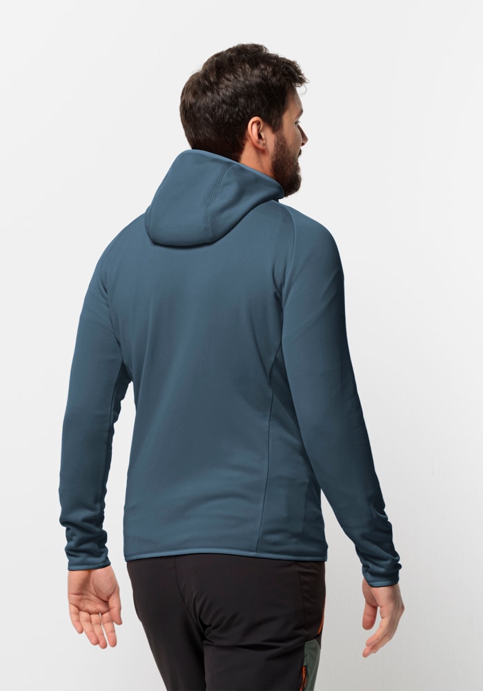 Jack Wolfskin Fleecejacke »BAISELBERG HOODED FZ M«, mit Kapuze
