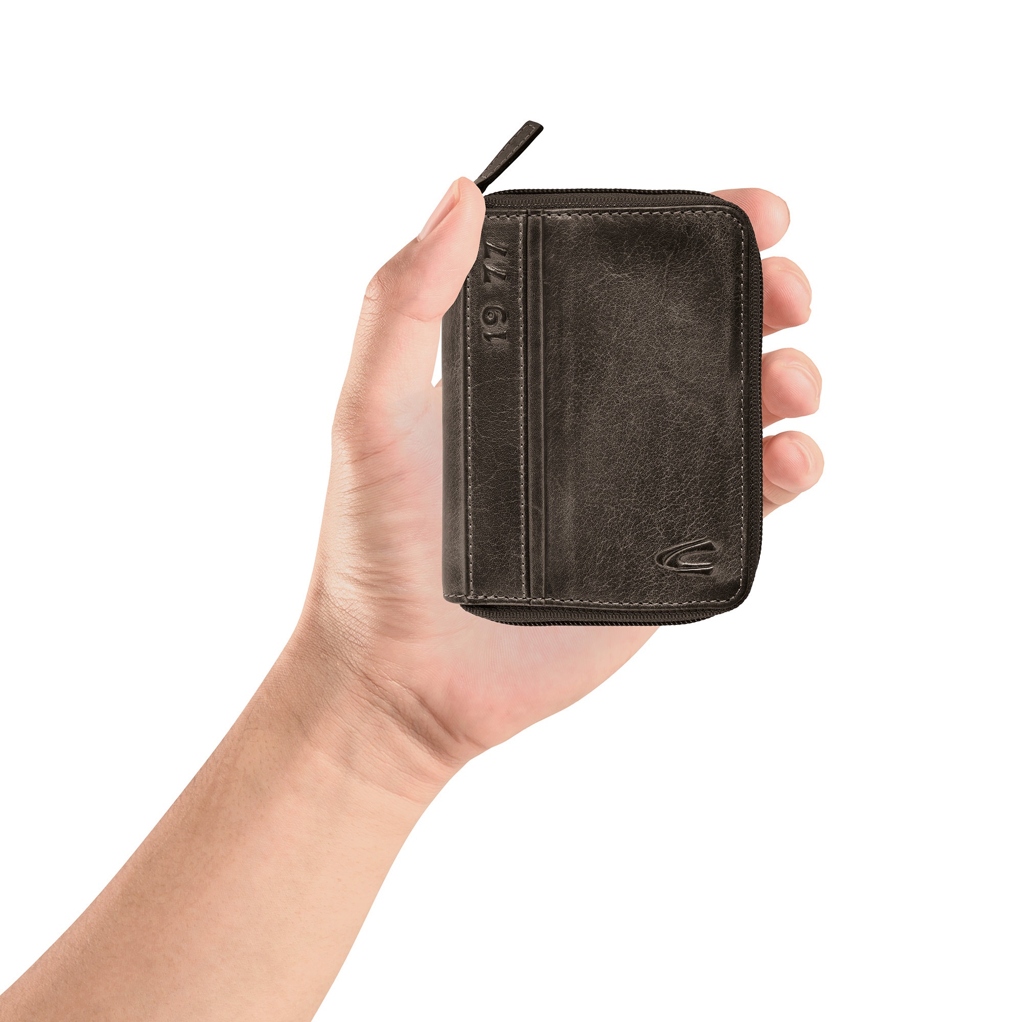 camel active Geldbörse "Melbourne" aus hochwertigem Rindsleder mit kernigen günstig online kaufen