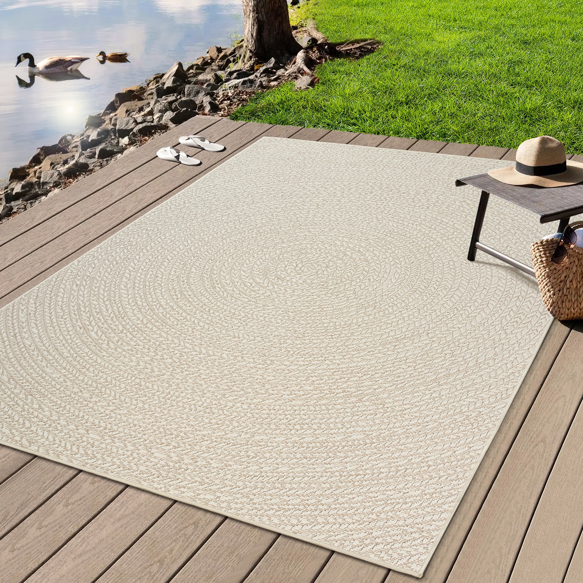merinos Teppich "Kenzy 5" rechteckig 10 mm Höhe robuster In- und Outdoor Te günstig online kaufen