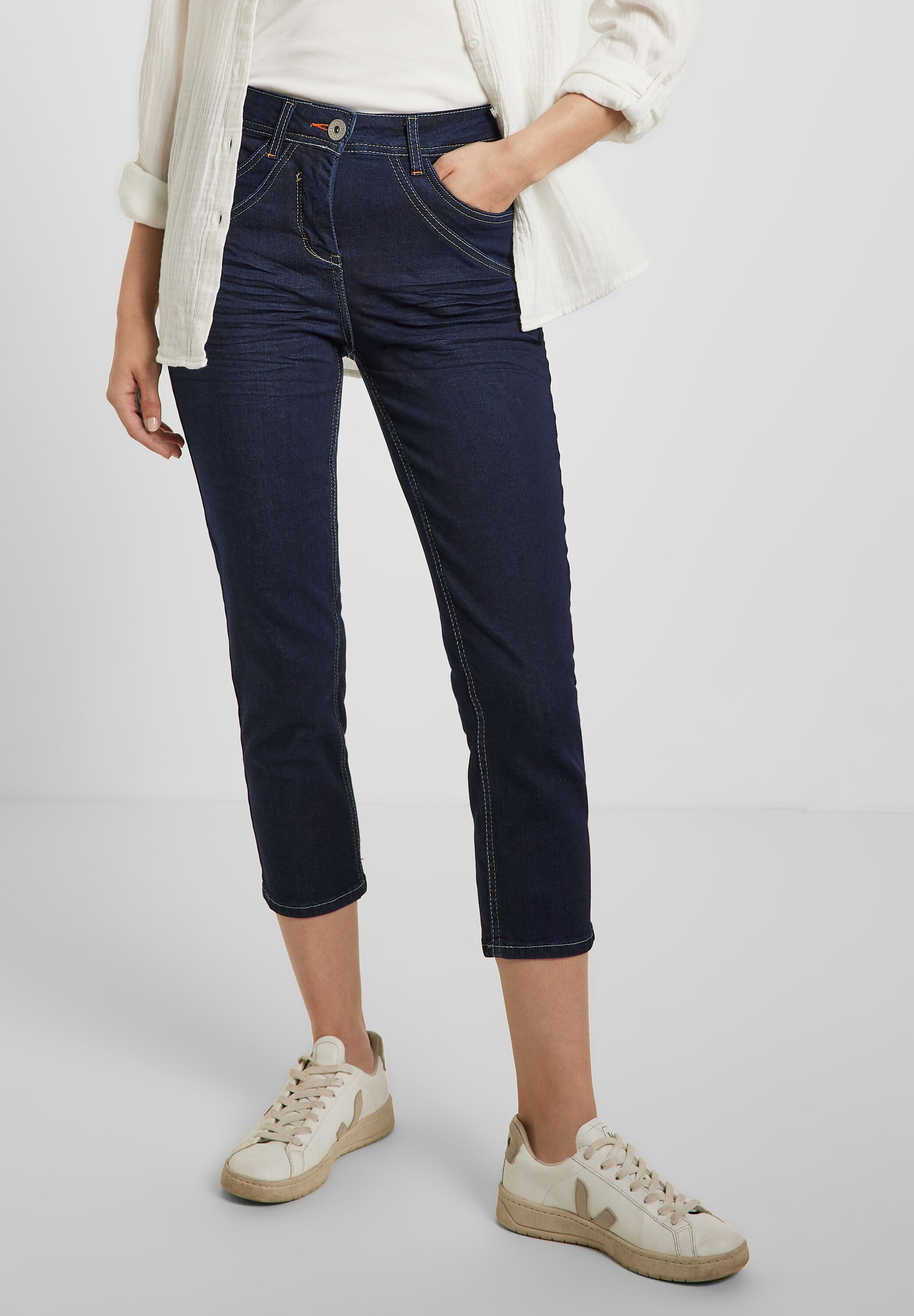 Cecil Slim-fit-Jeans, 5-Pocket-Style