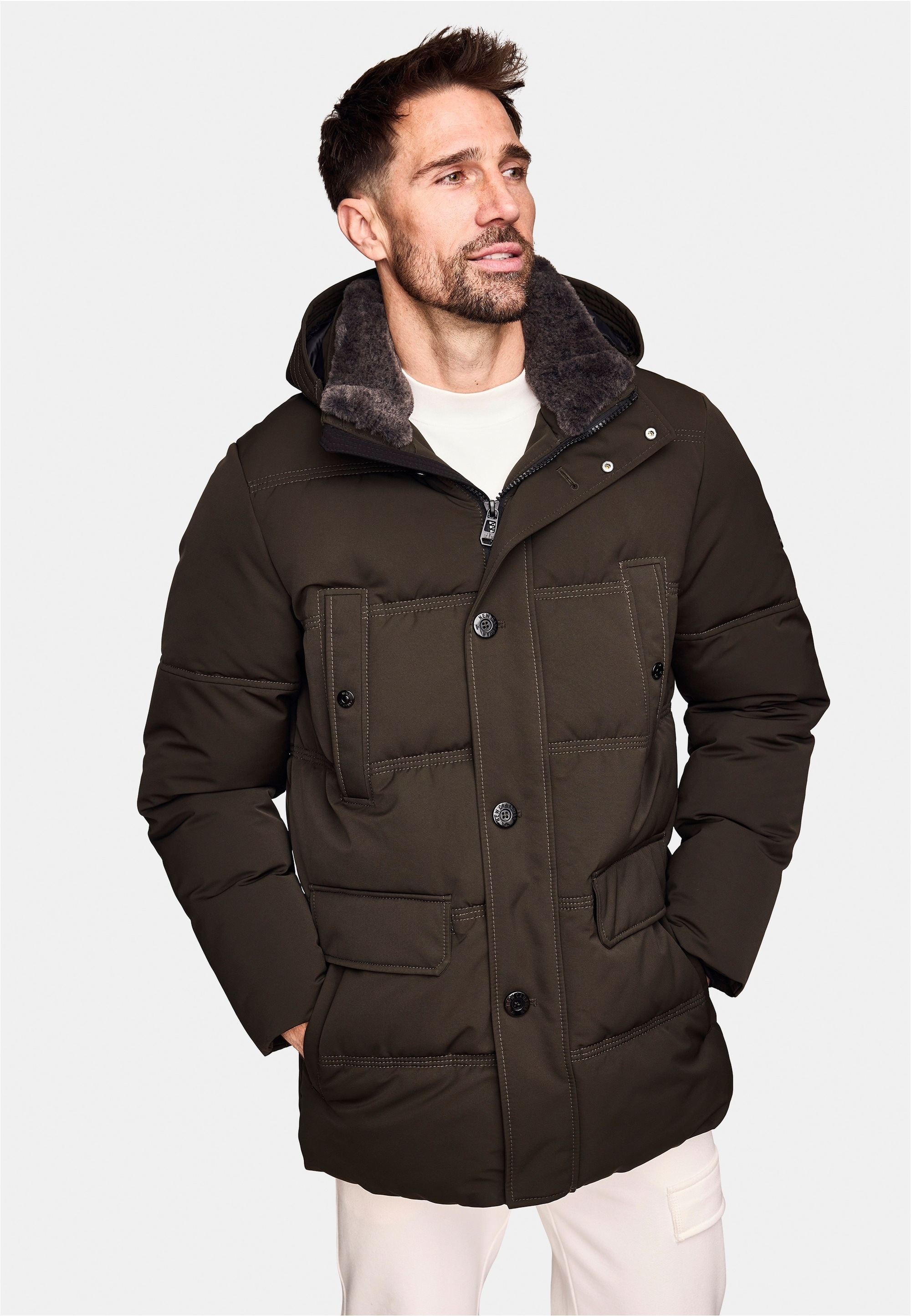 New Canadian Parka "DRY IQ", mit tollem Steppmuster