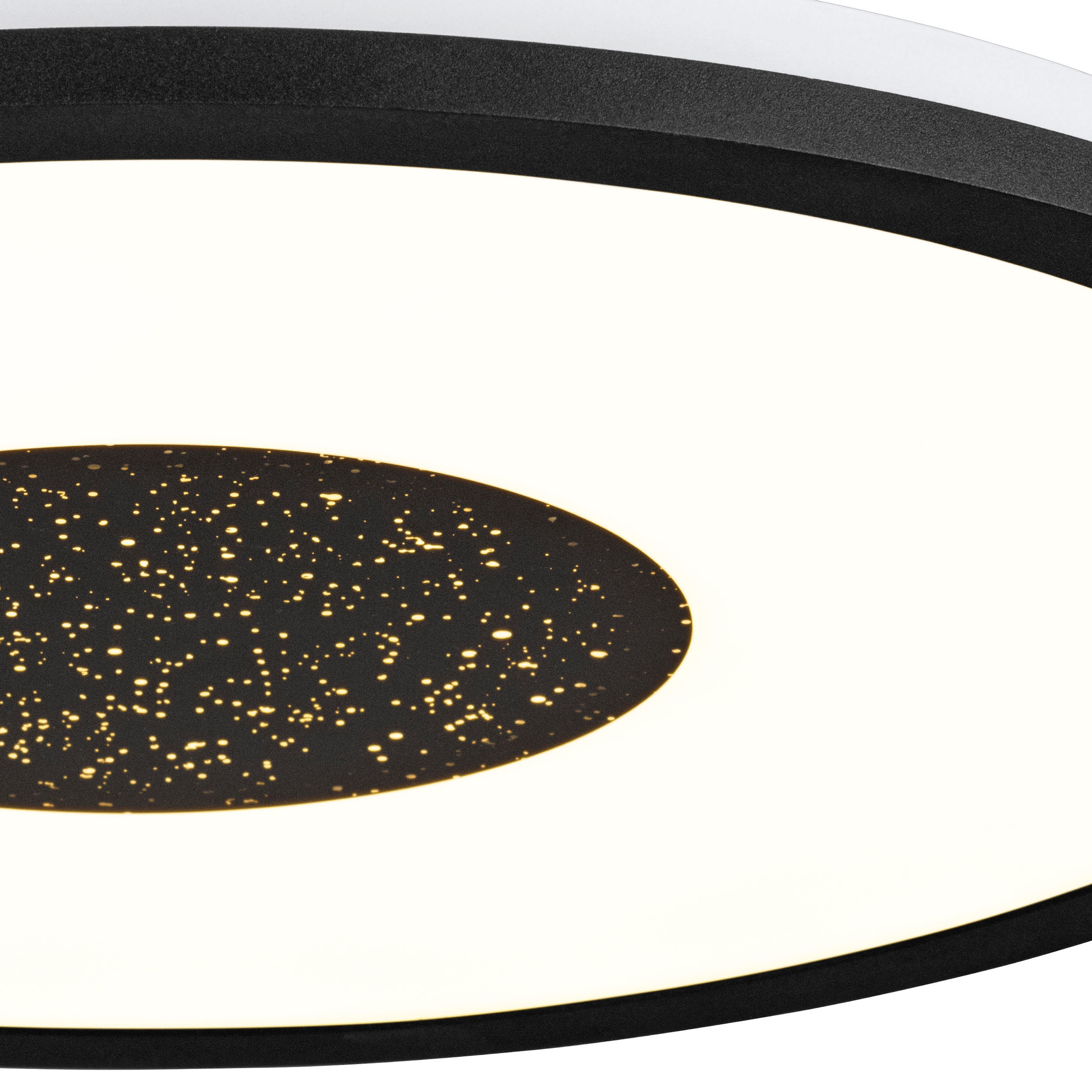 EGLO LED-Deckenleuchte »MARMORATA« in schwarz LED fest Stahl 9 und Alu, inkl. BAUR - integriert weiß Watt und 18 | Watt / aus