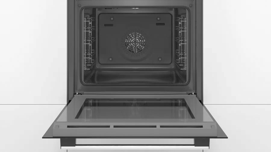 BOSCH Backofen-Set »HBD635CS63«, HBA537BS0, mit Teleskopauszug nachrüstbar, ecoClean Direct