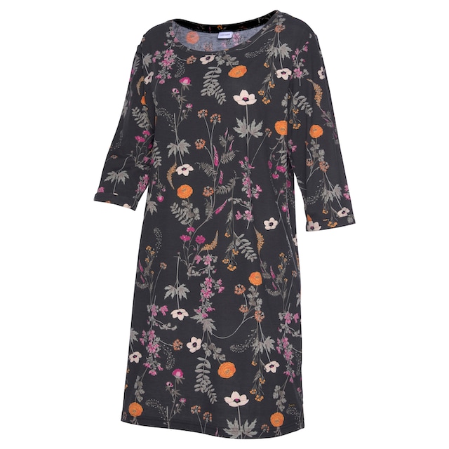 LASCANA Nachthemd, mit Wildblumen Muster online bestellen | BAUR