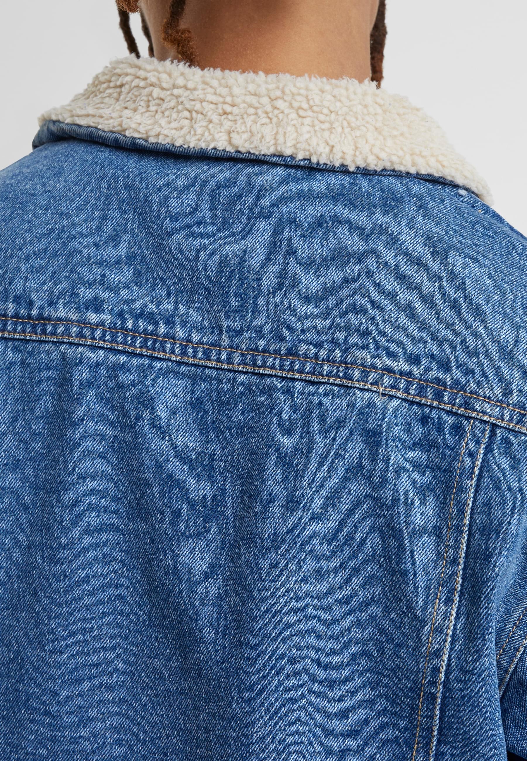 Karl Kani Jeansjacke »Karl Kani Herren KM224-030-1 KK OG Patched Denim Jacket«, (1 St.), ohne Kapuze