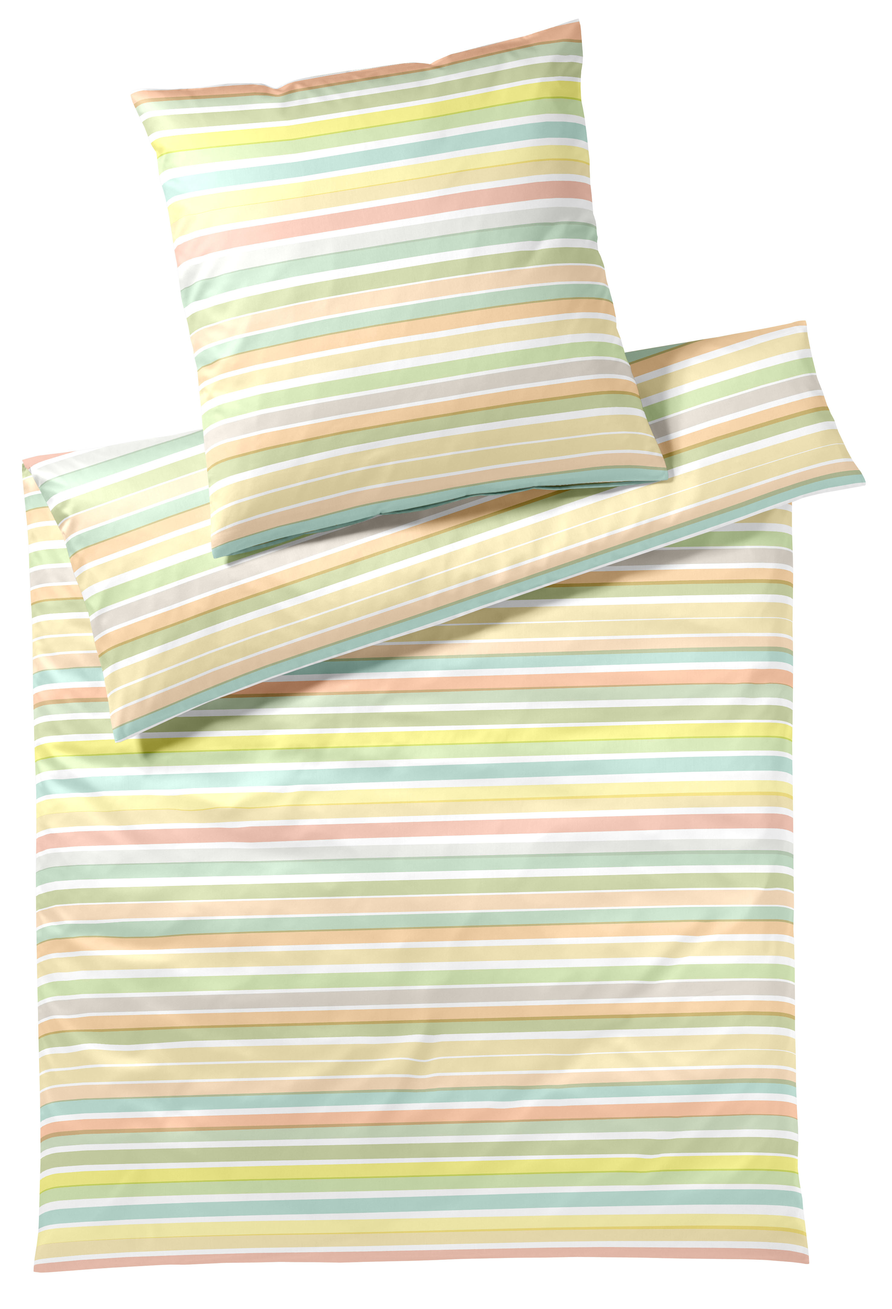 Elegante Bettwäsche "Tapes" 2 Stk. angenehmes Hautgefühl