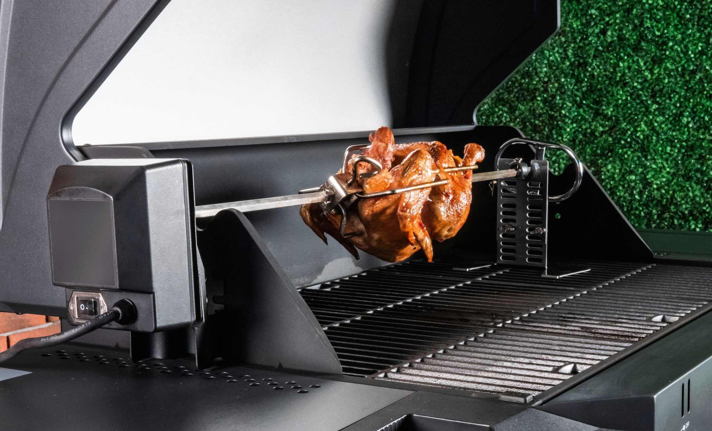 Buschbeck Drehspieß »Rotisserie«, elektrischer Antrieb, hochwertiger Edelstahl, Länge 61 cm