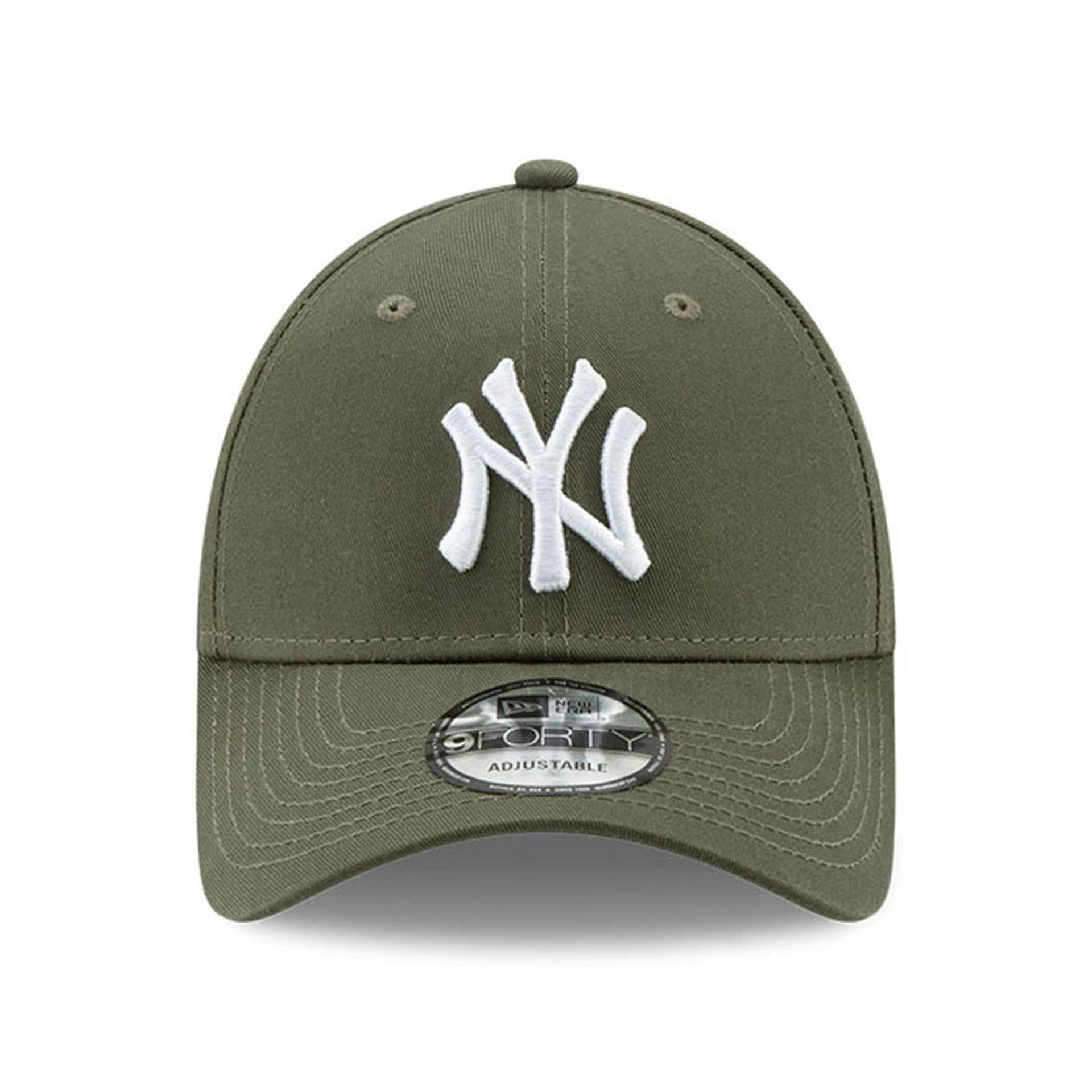 New Era Baseball Cap »LEAGUE ESSENTIAL 9FORTY LEAGUE« mit großer Yankees-Logostickerei, seitlich aufgesticktes New-Era-Logo