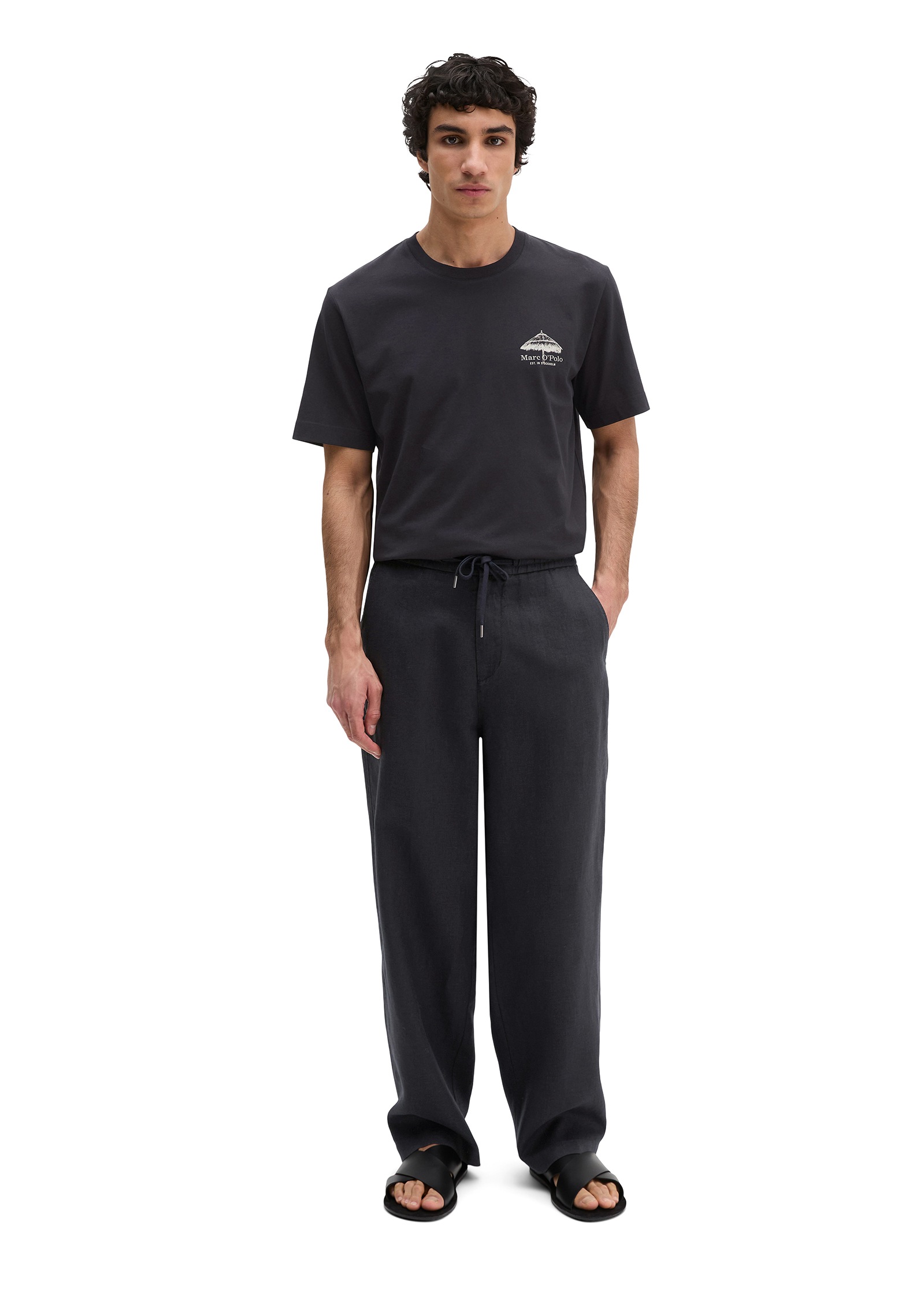 Marc O'Polo T-Shirt regular mit sommerlichem Rückenprint