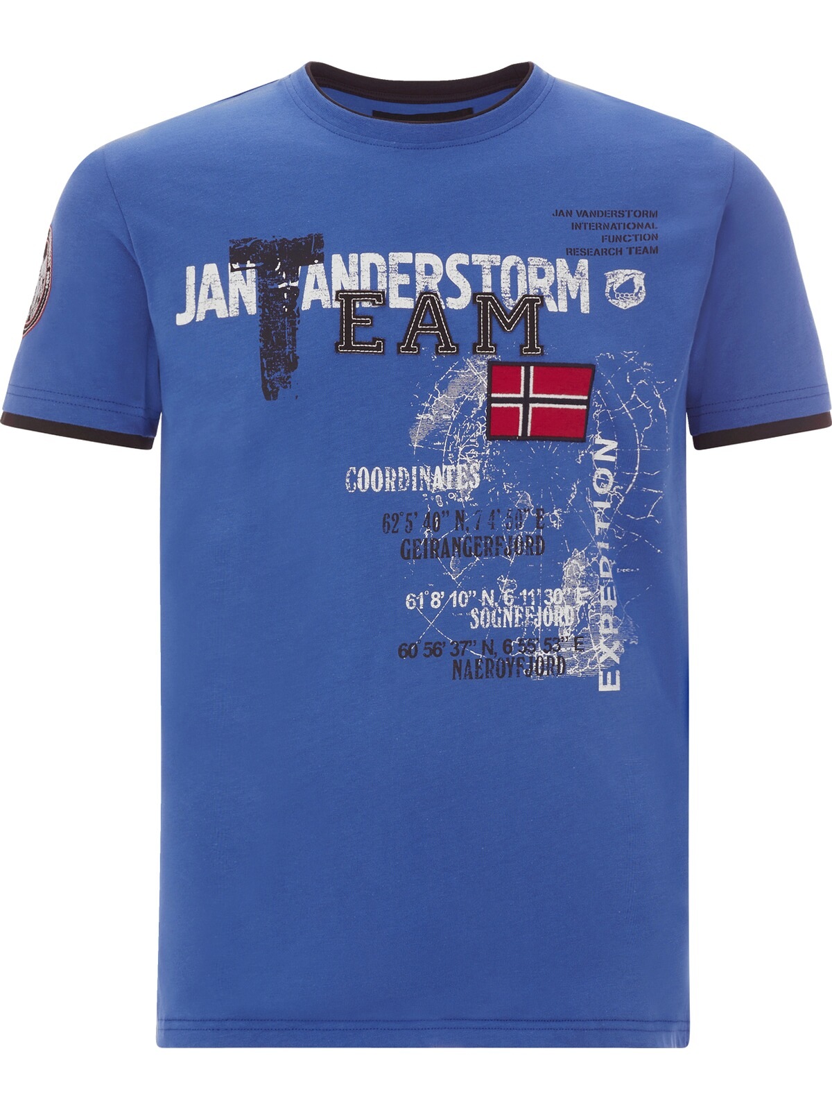 Jan Vanderstorm T-Shirt "T-Shirt SÖLVE" günstig online kaufen