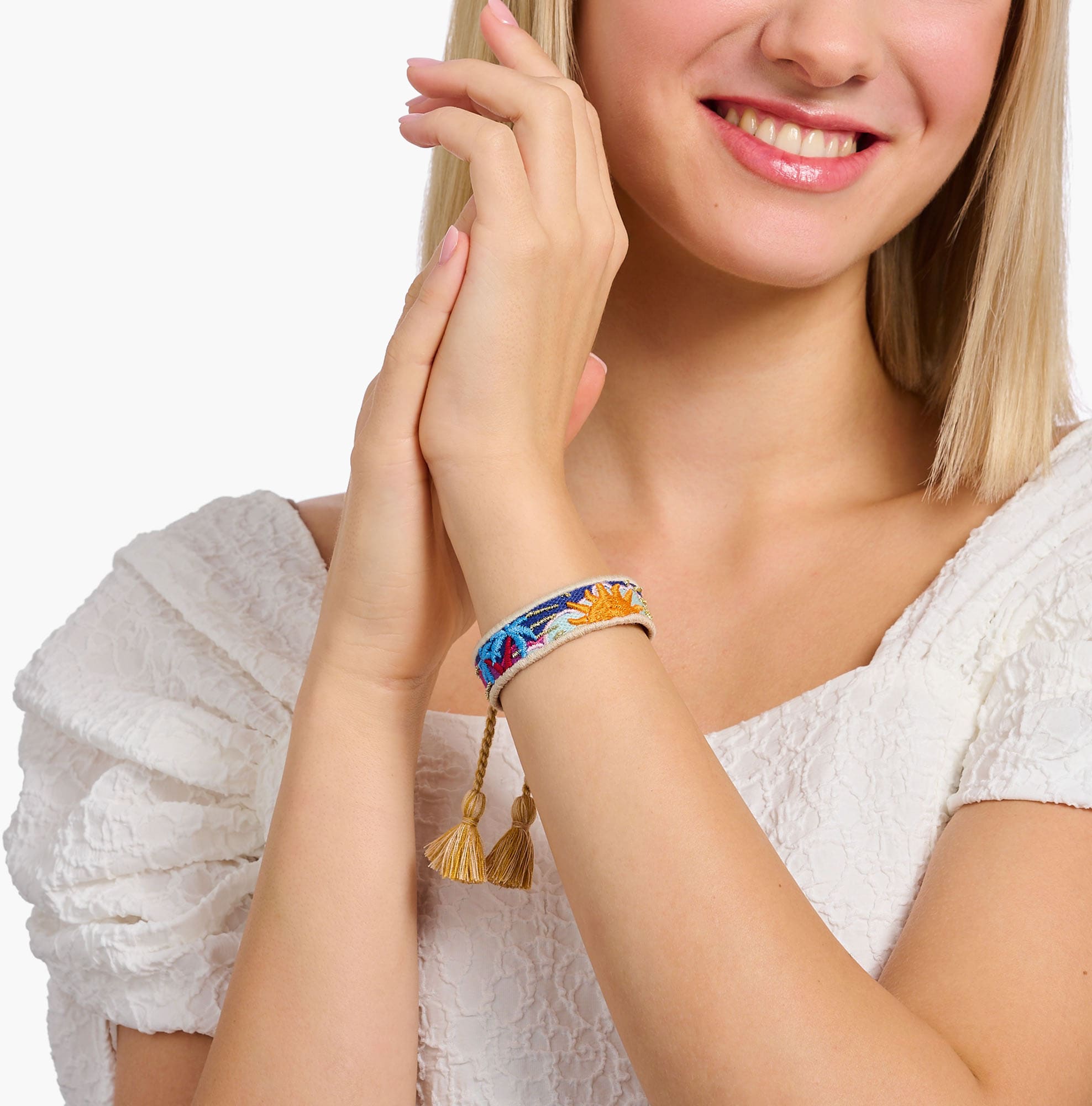 THOMAS SABO Armband »Festival Look, ACC0047-302-7-L24V«