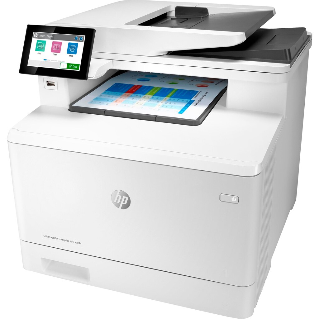 HP Laserdrucker »Color LaserJet Enterprise MFP M480f«, HP+ Instant Ink kompatibel