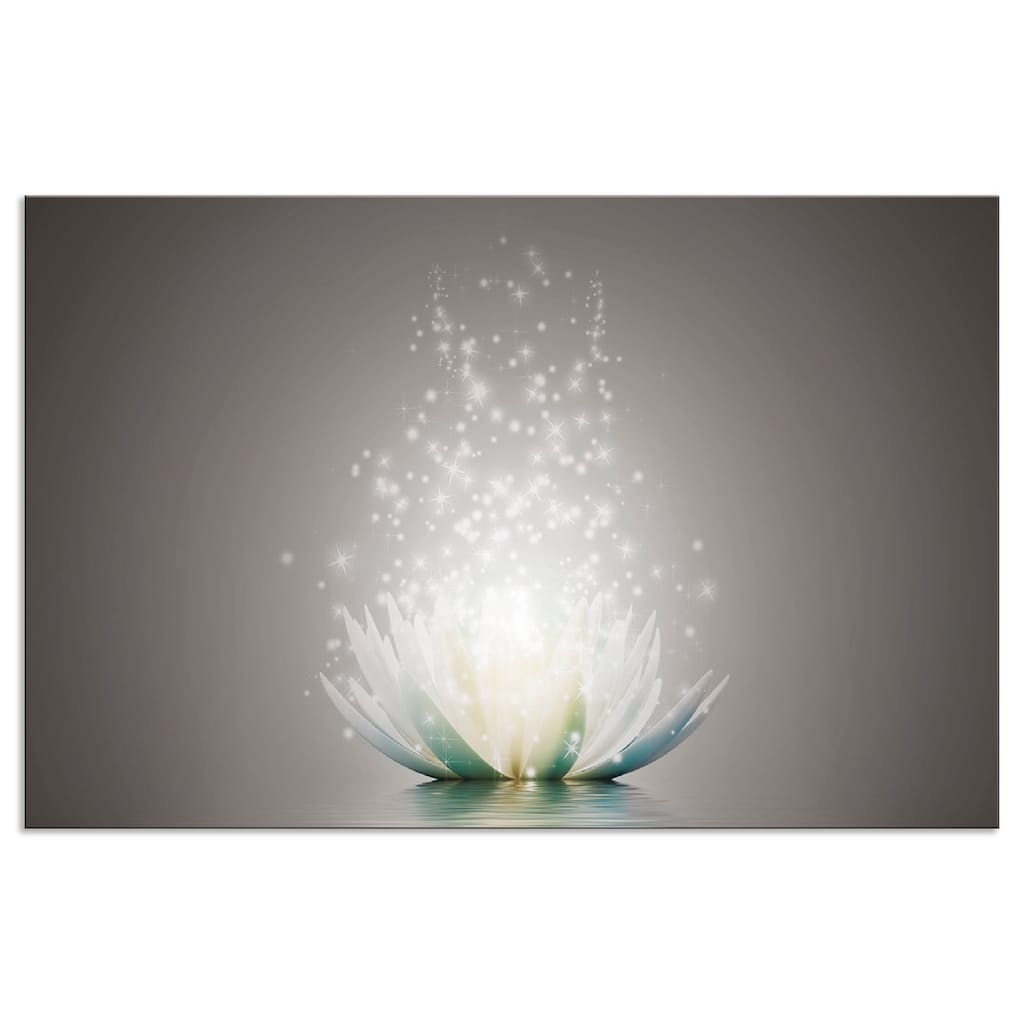 Artland Küchenrückwand »Magie der Lotus-Blume«, (1 tlg.)