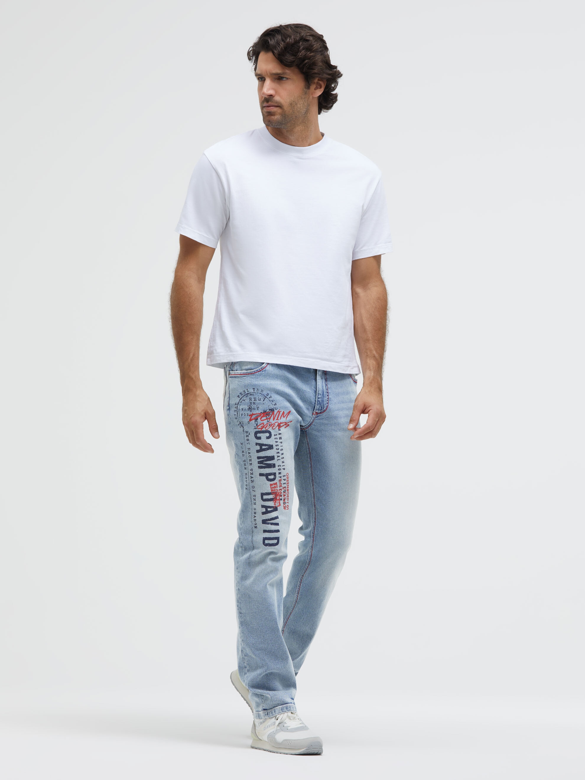 CAMP DAVID Regular-fit-Jeans mit normaler Leibhöhe