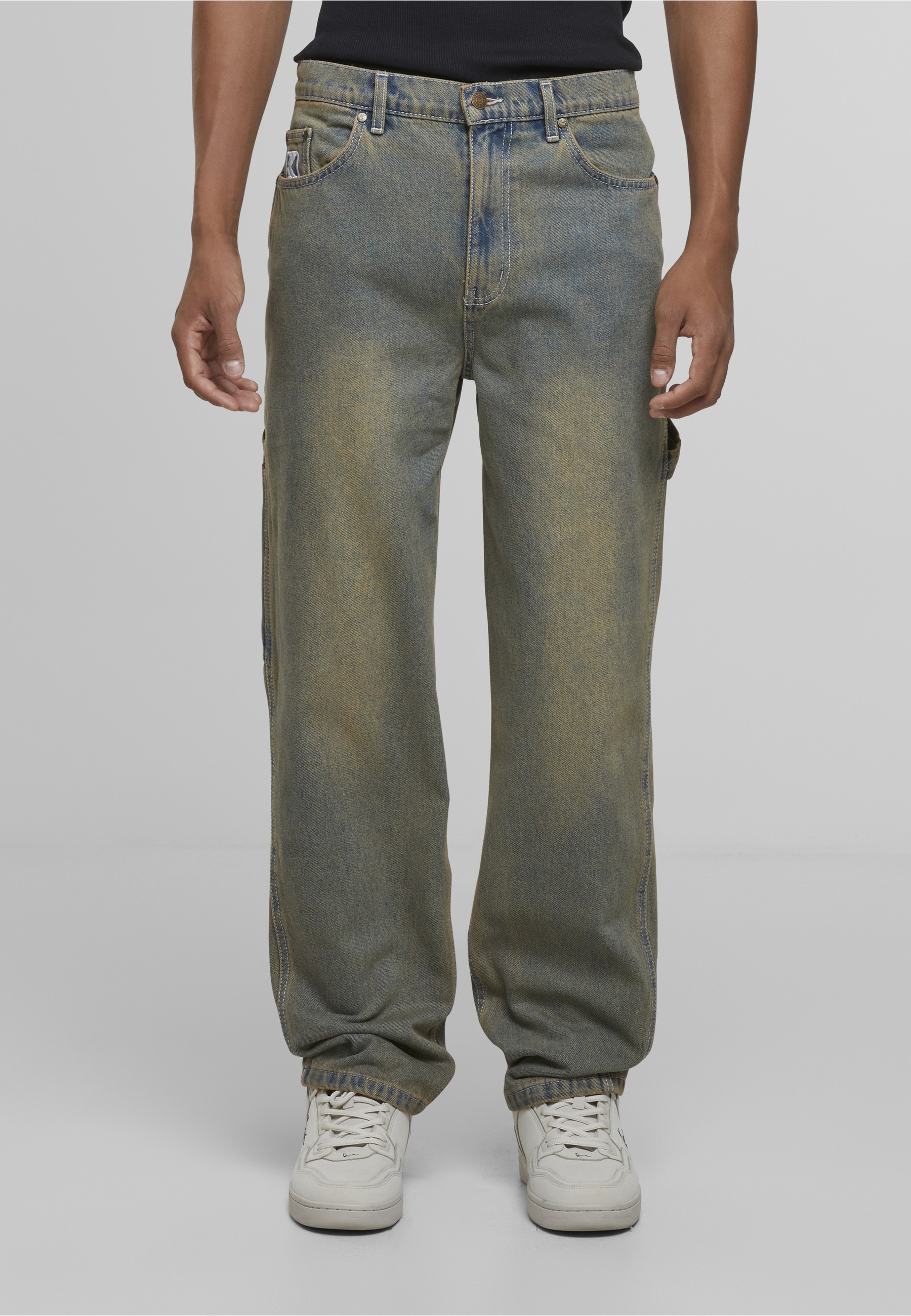 Karl Kani Bequeme Jeans »Karl Kani Herren KK OG Baggy Workwear Denim« 1 Stk.