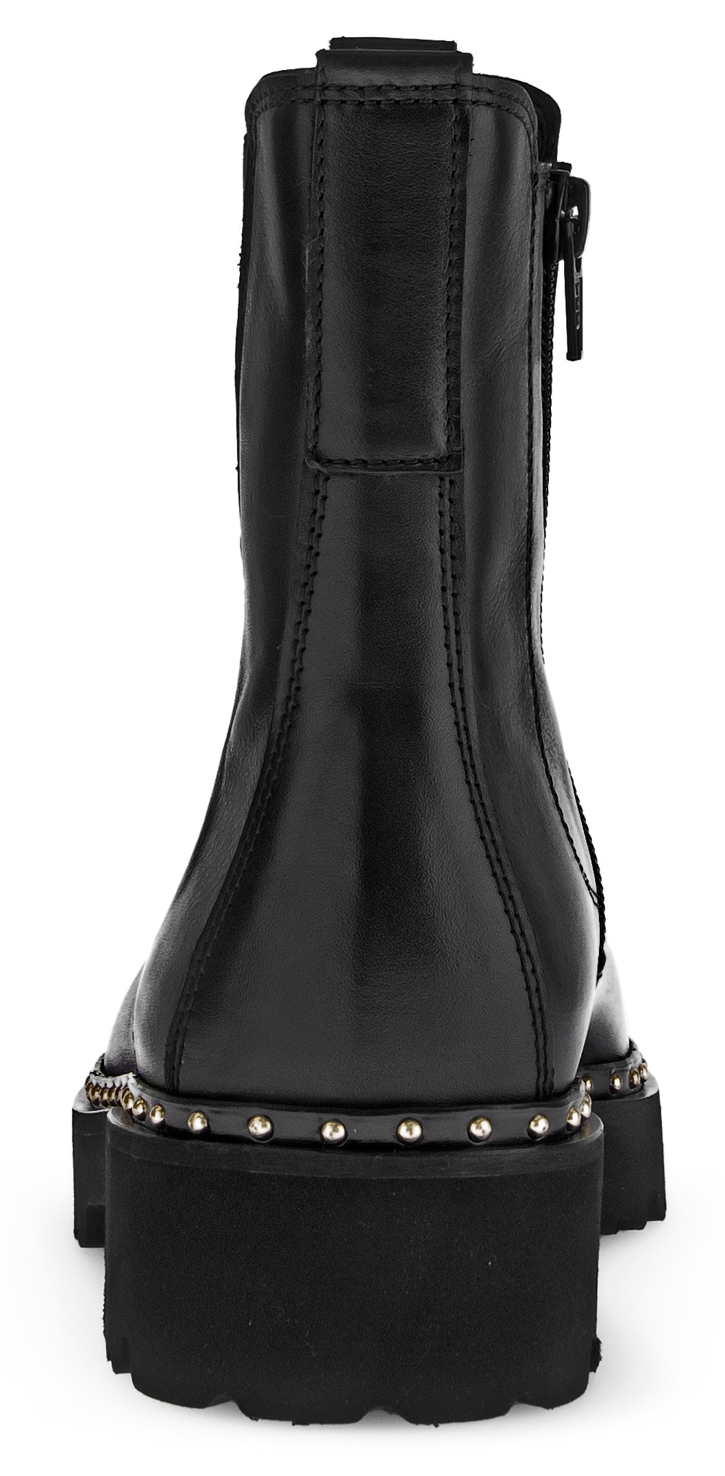 Gabor Chelseaboots, Blockabsatz, Stiefelette, Boots, Reißverschluss und Stretcheinsatz