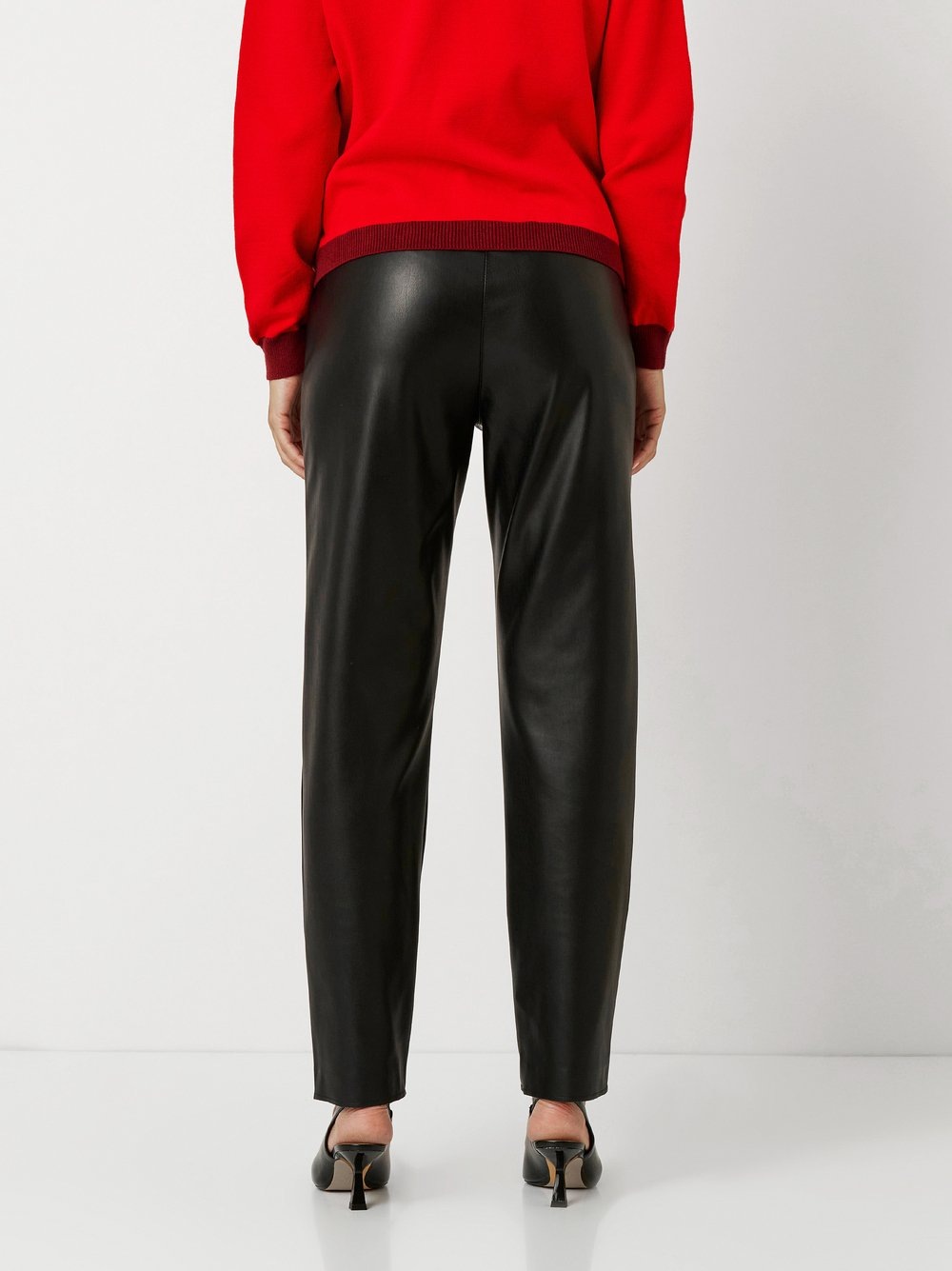 TONI Schlupfhose »Sue Modern Chic«, Sommerhose mit Kunstleder-Optik