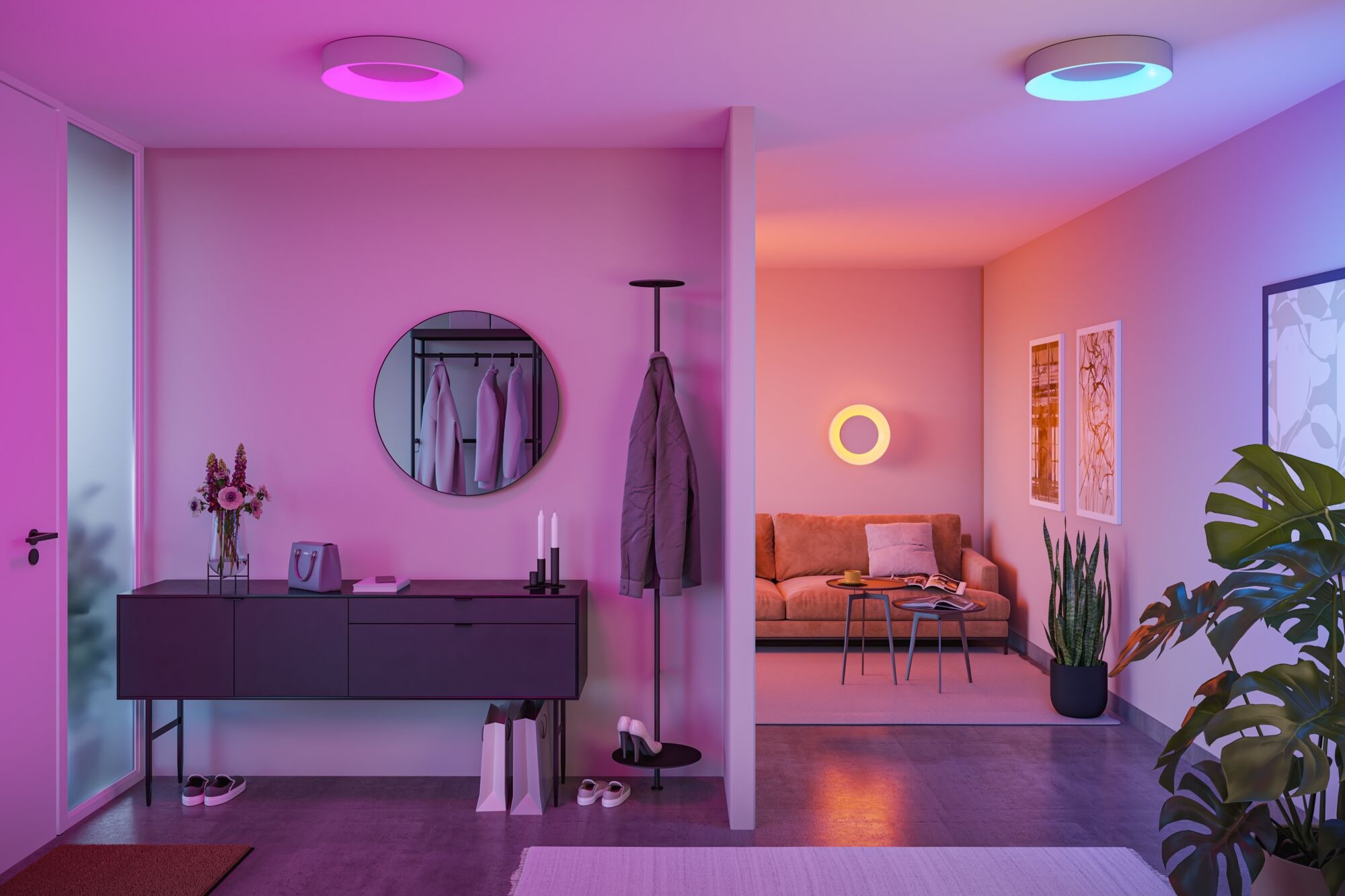 Paulmann Deckenleuchte »Casca« LED-Modul 1 Stk. Tageslichtweiß dimmbar