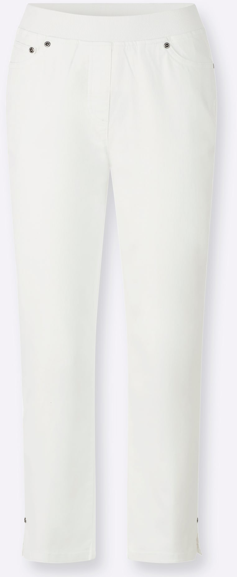 Inspirationen Women's 7/8 Jeans White 52 2