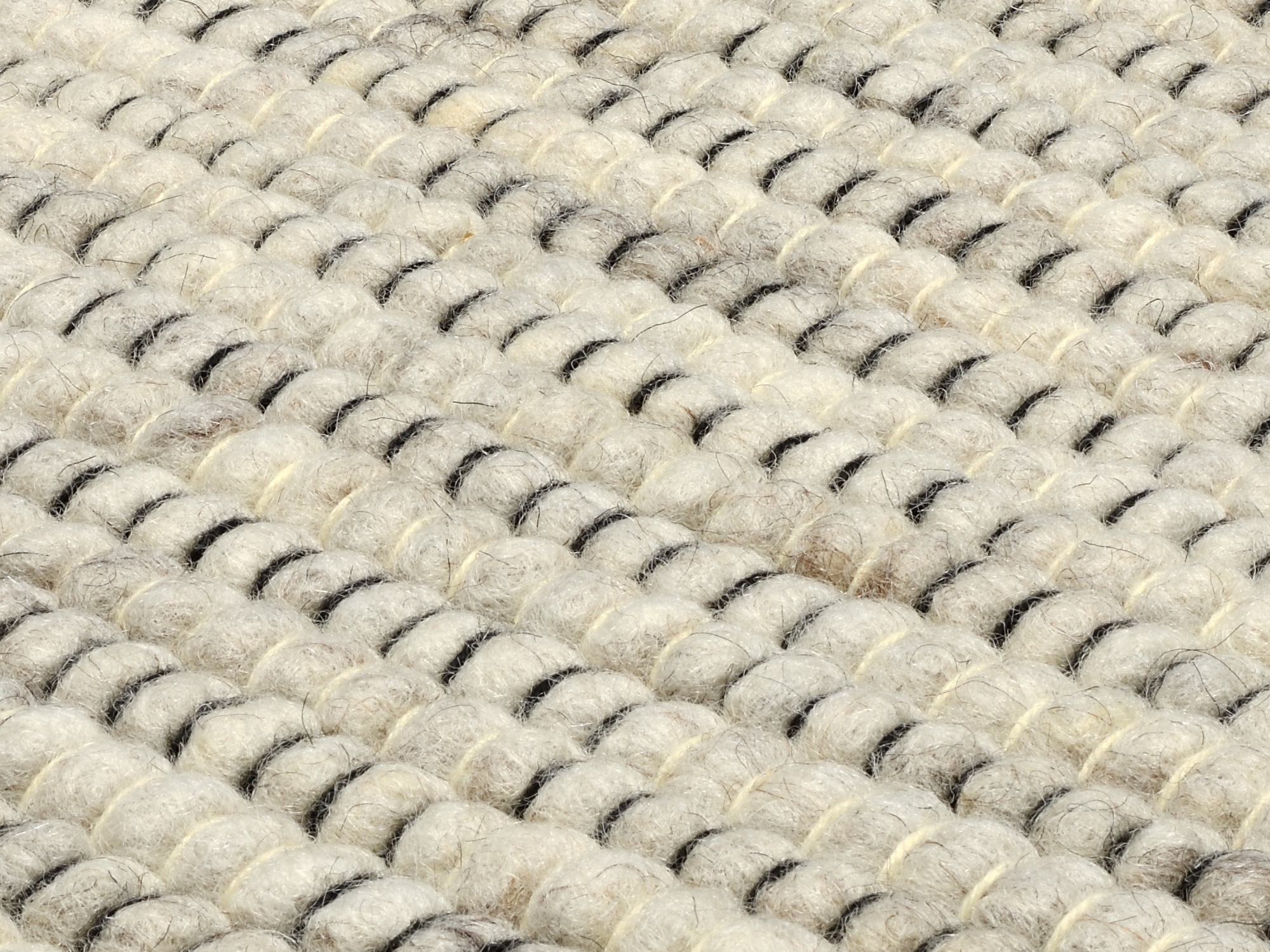 OCI DIE TEPPICHMARKE Wollteppich »ATRIUM HANDWEB  ,  auch als Läufer und in Rund erhältlich« rechteckig 12 mm Höhe 70% Wolle, handgewebt, Naturfasern, Wendeteppich, Wohnzimmer