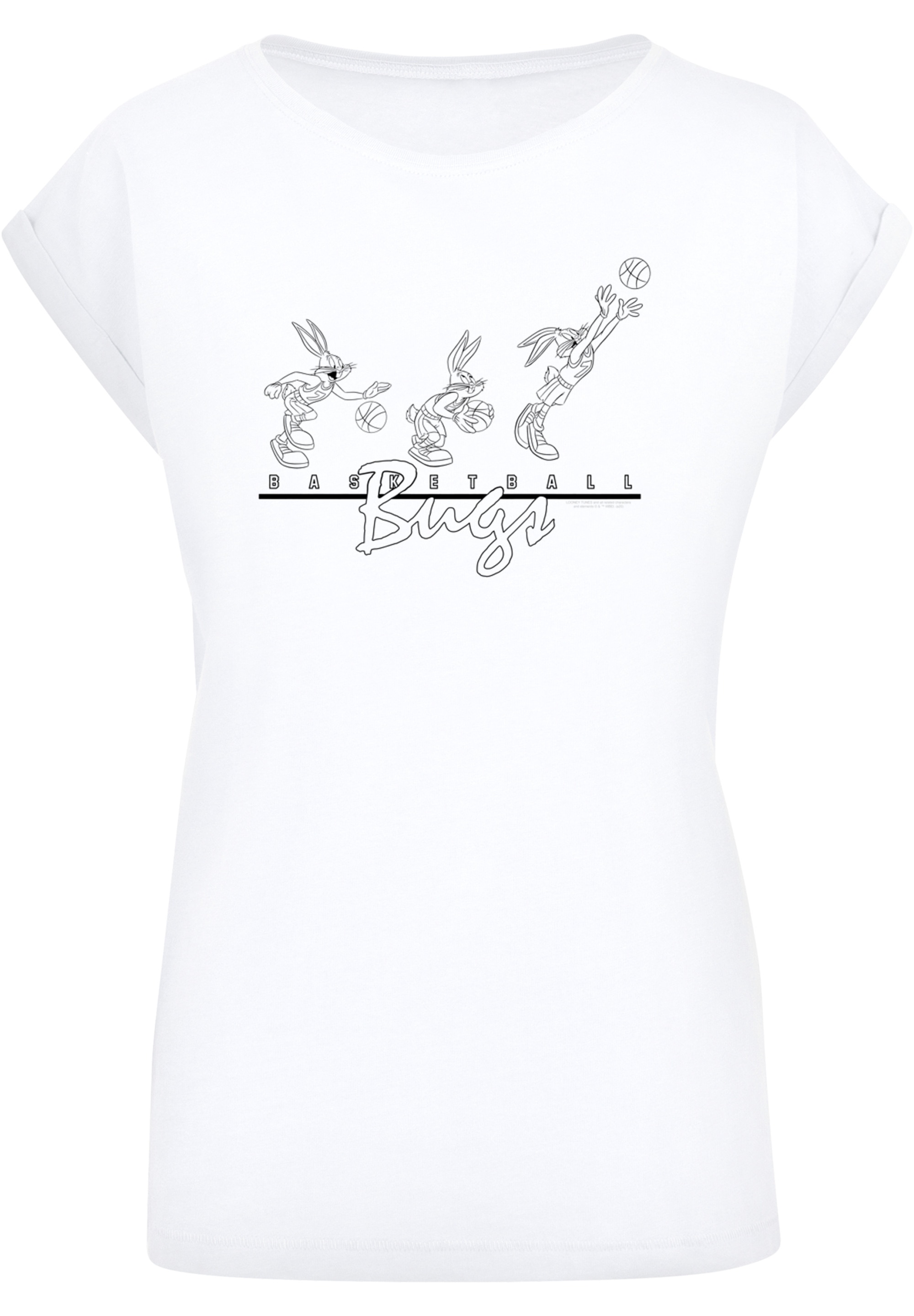 F4NT4STIC T-Shirt »Looney Tunes Basketball Bugs«, Print
