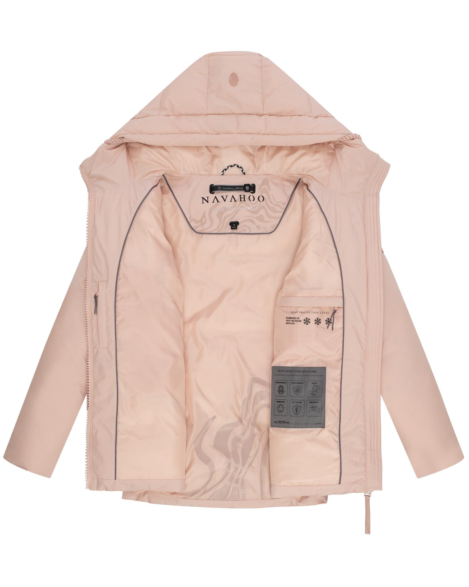 Navahoo Steppjacke »Pastellzauber 14«, mit Kapuze, Winterjacke mit Kapuze