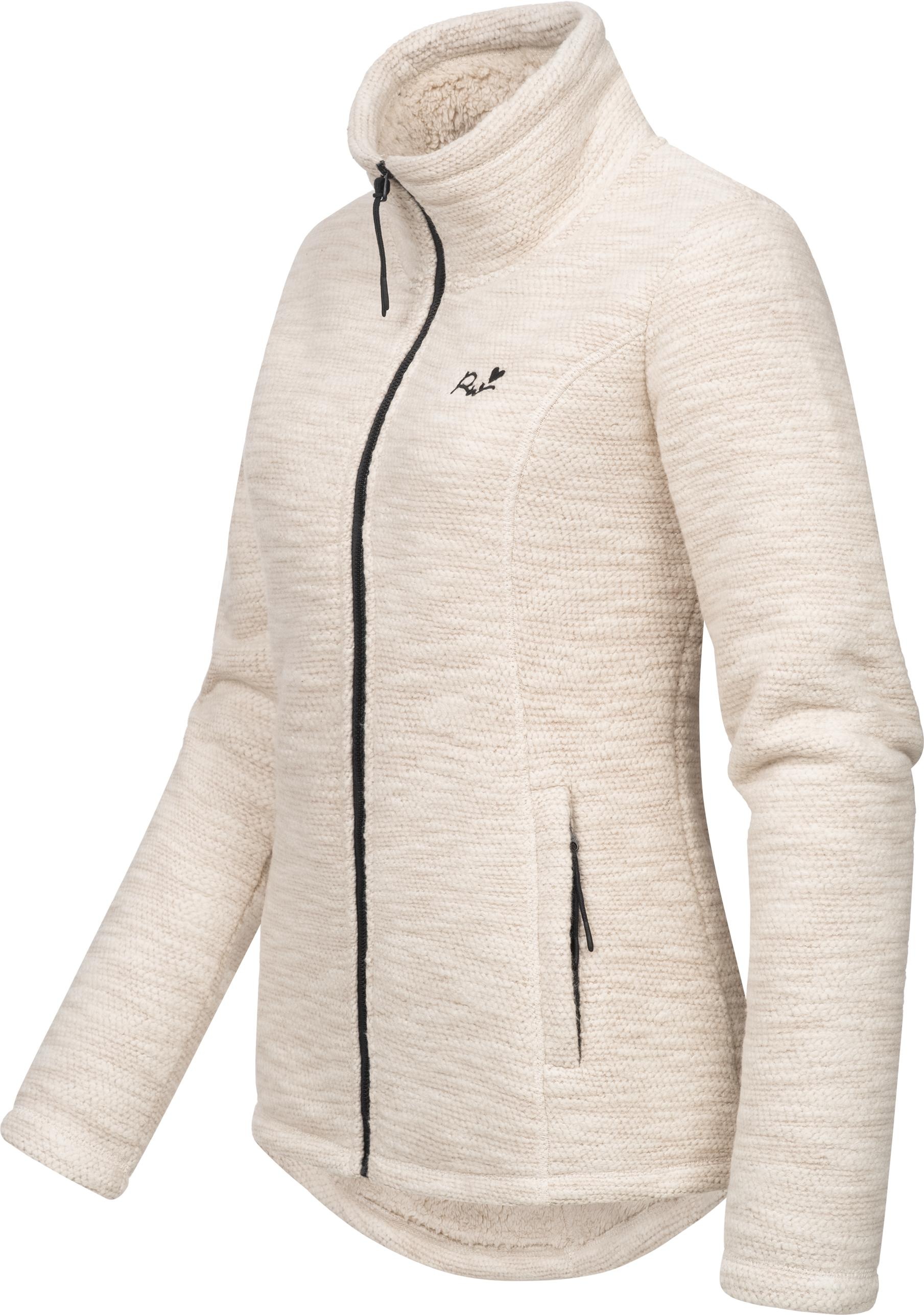 Ragwear Strickjacke »Liram Melange«, Kuschelige Übergangsjacke in Strick-Optik