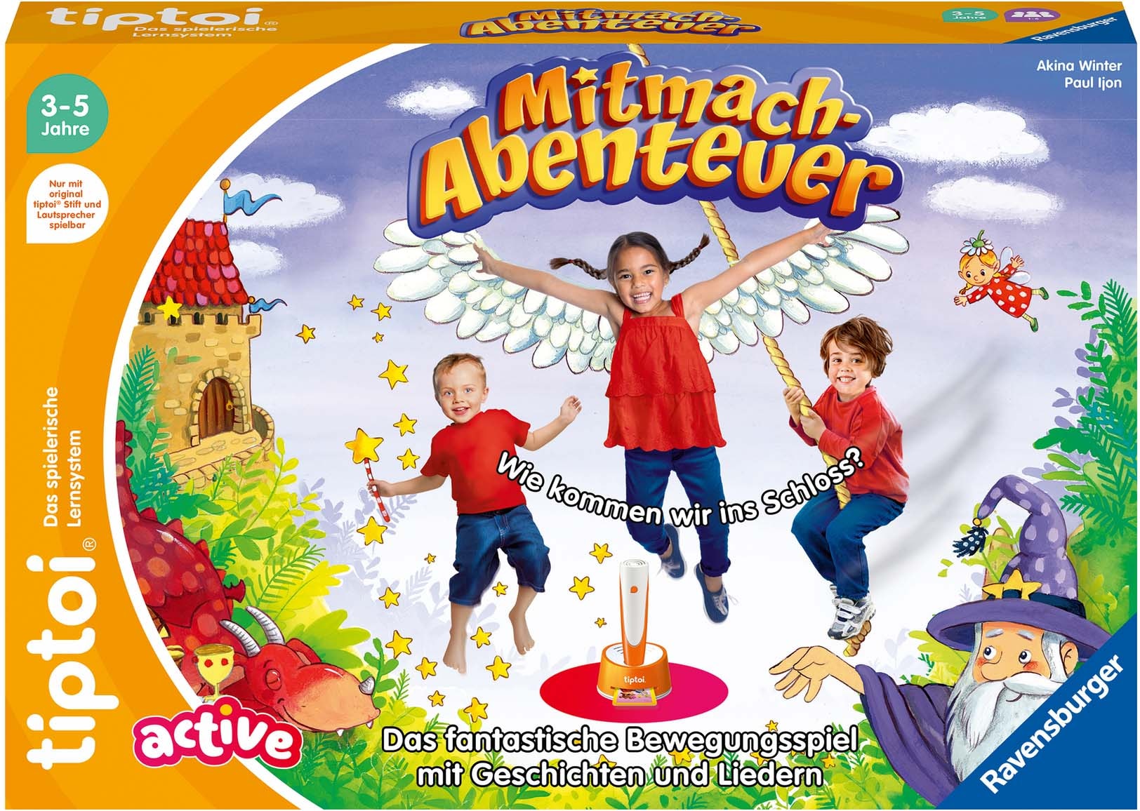 Ravensburger Spiel »tiptoi® ACTIVE Mitmach-Abenteuer«, Made in Europe, FSC® - schützt Wald - weltweit