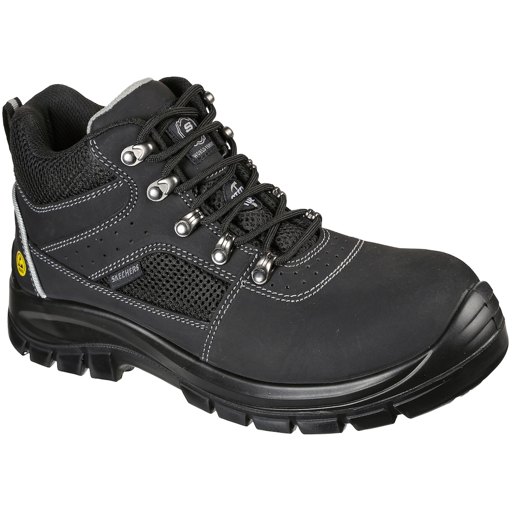 Skechers Sicherheitsstiefel »TROPHUS - LETIC«, S1 P ESD, durchtrittsicher, bequem und elektrisch ableitend