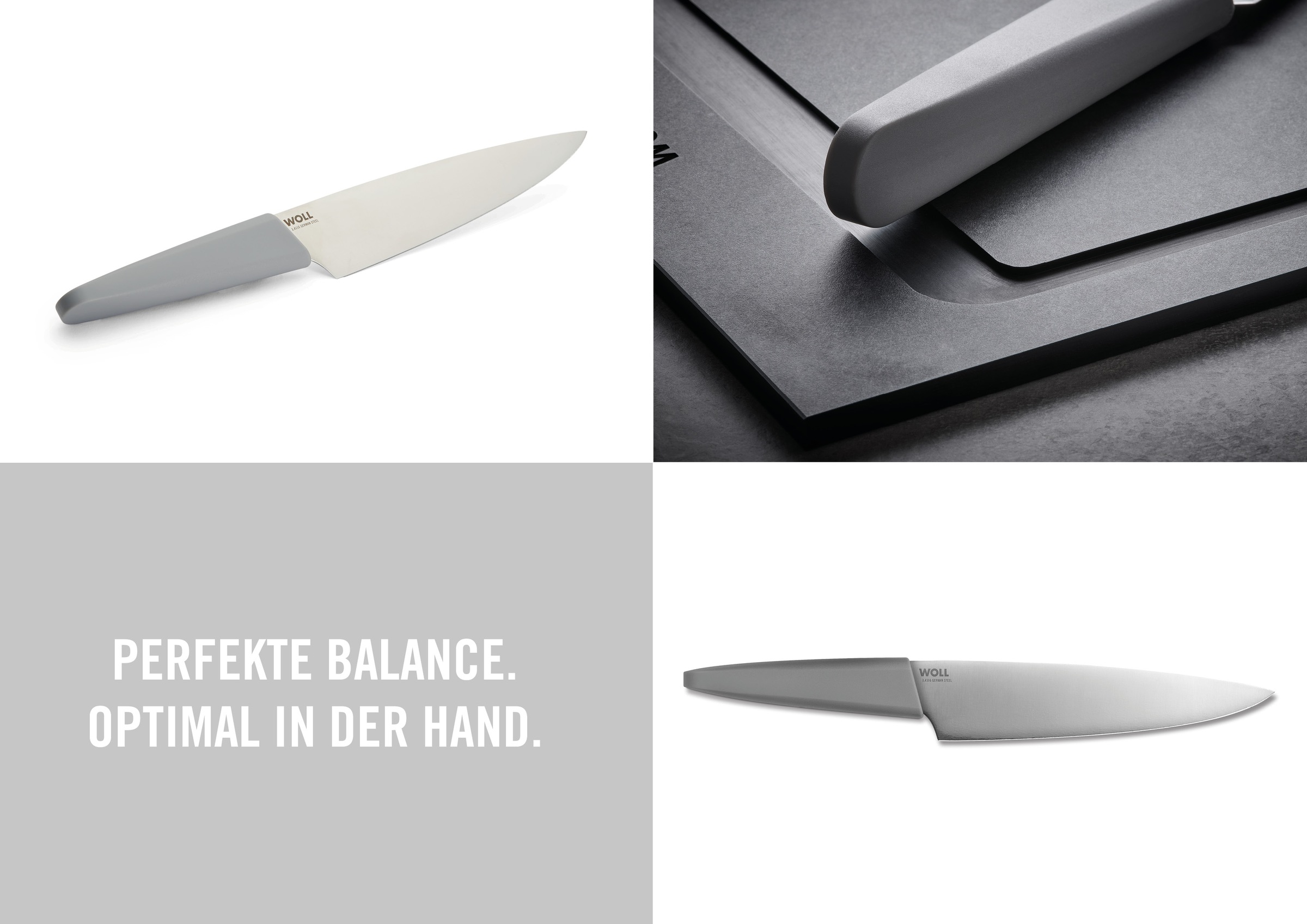 WOLL Kochmesser "Cutting Edge" aus deutschem Edelstahl gemäß DIN 1.4116 günstig online kaufen