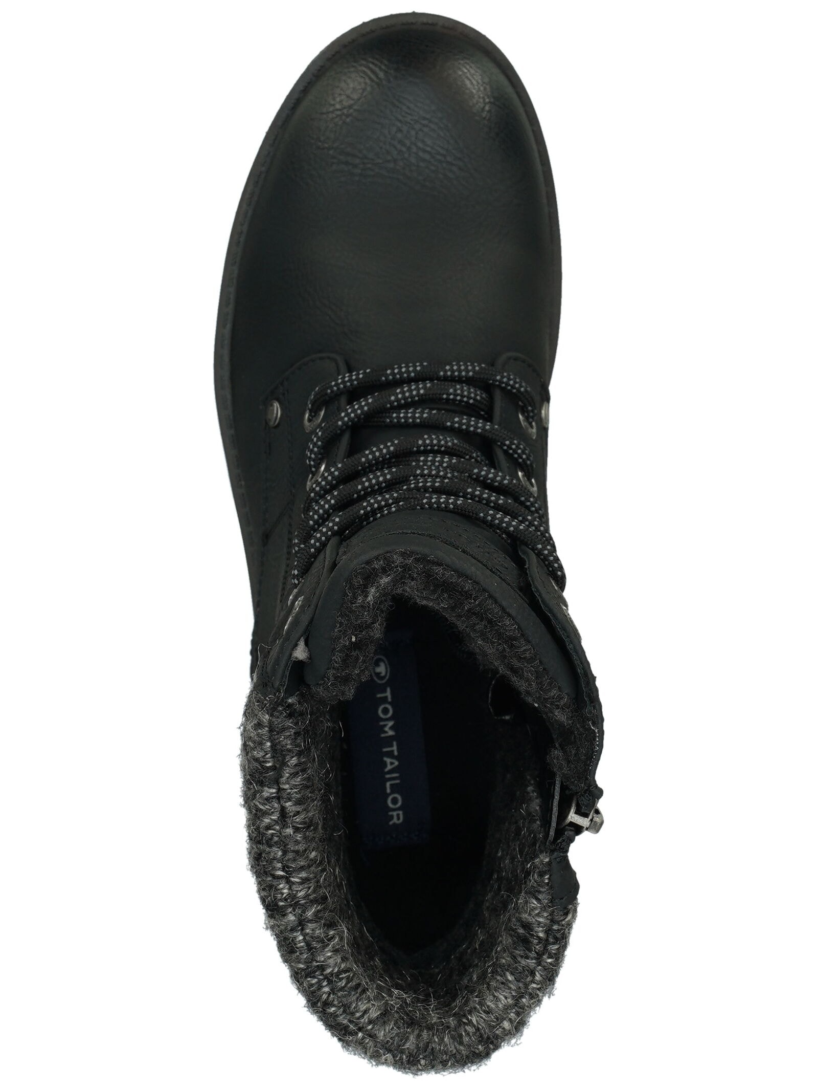 TOM TAILOR Schnürstiefelette »Tom Tailor Stiefelette Lederimitat/Textil«