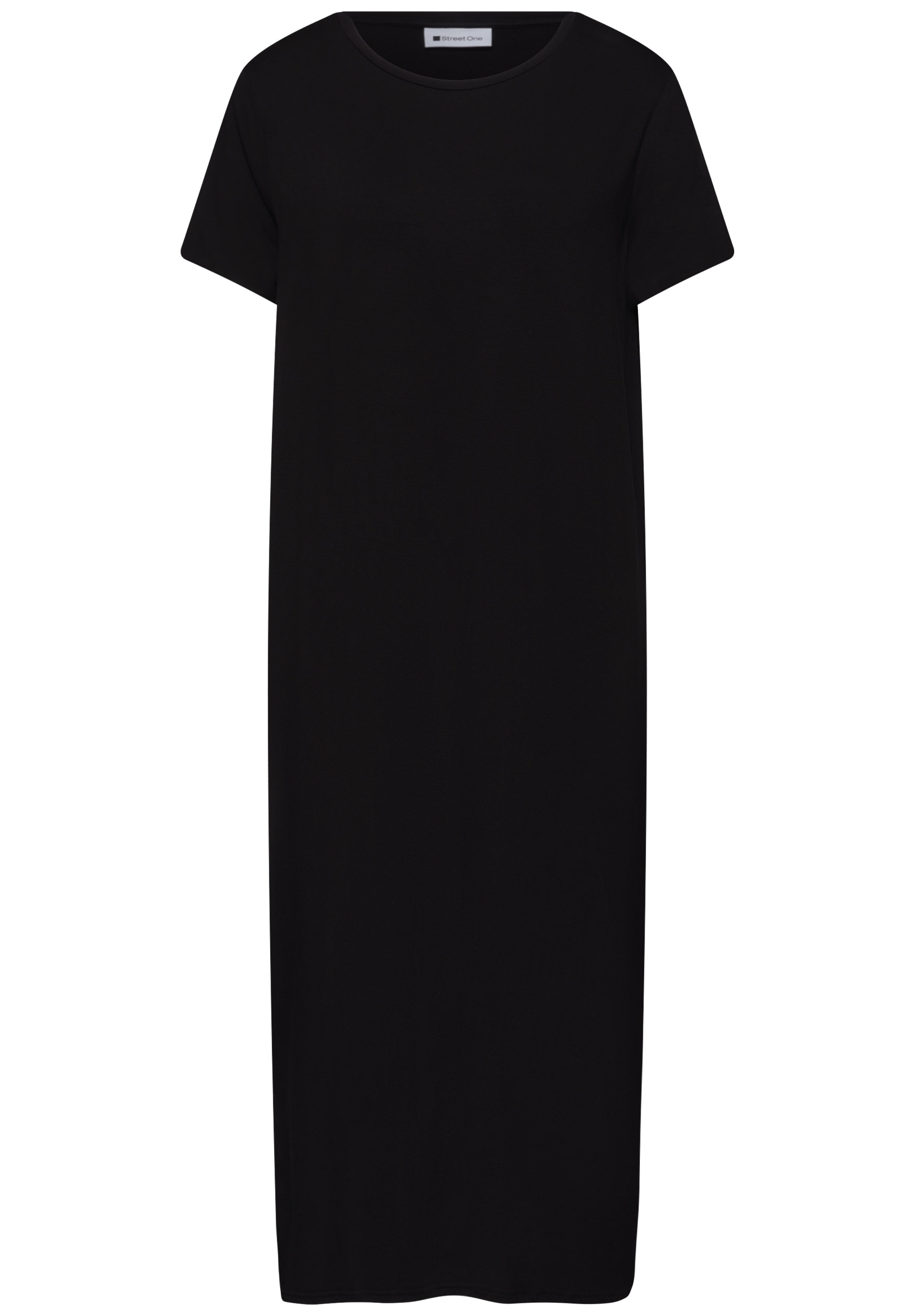 STREET ONE Midikleid Ohne Taschen in Unifarbe