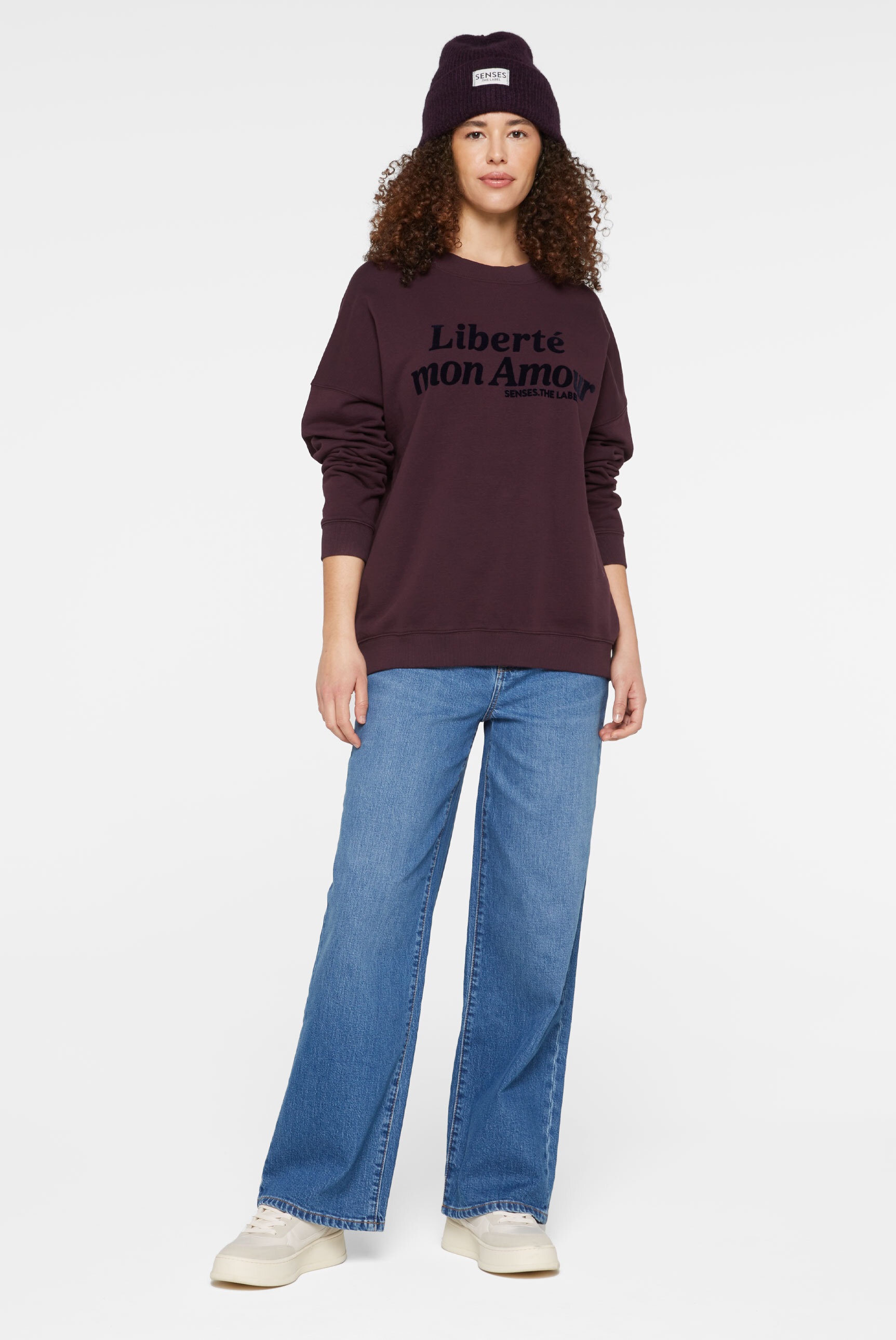 SENSES.THE LABEL Sweater, mit Baumwolle