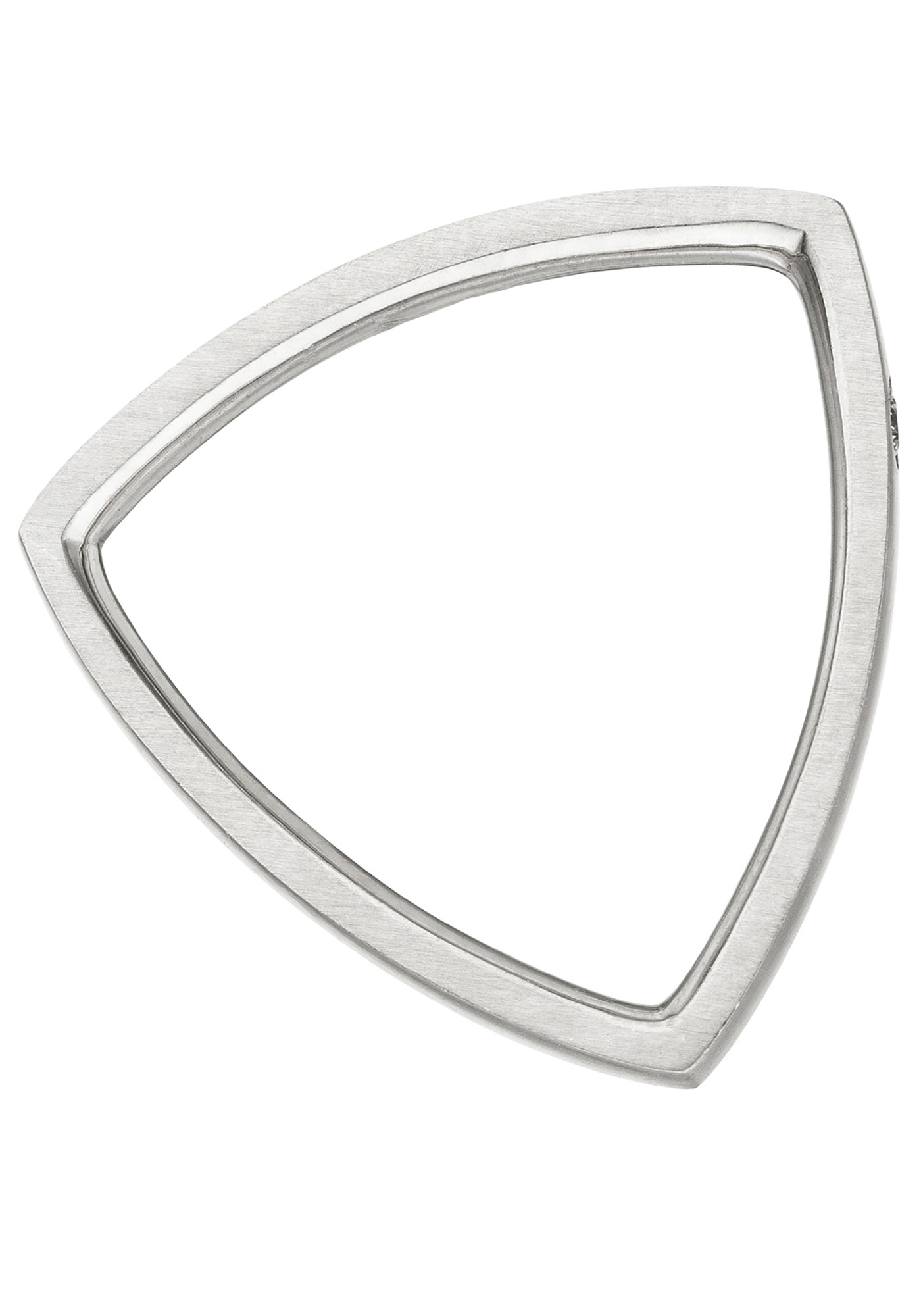 JOBO Diamantring »Spitz-Ring dreieckig«, 950 Platin mit Diamant