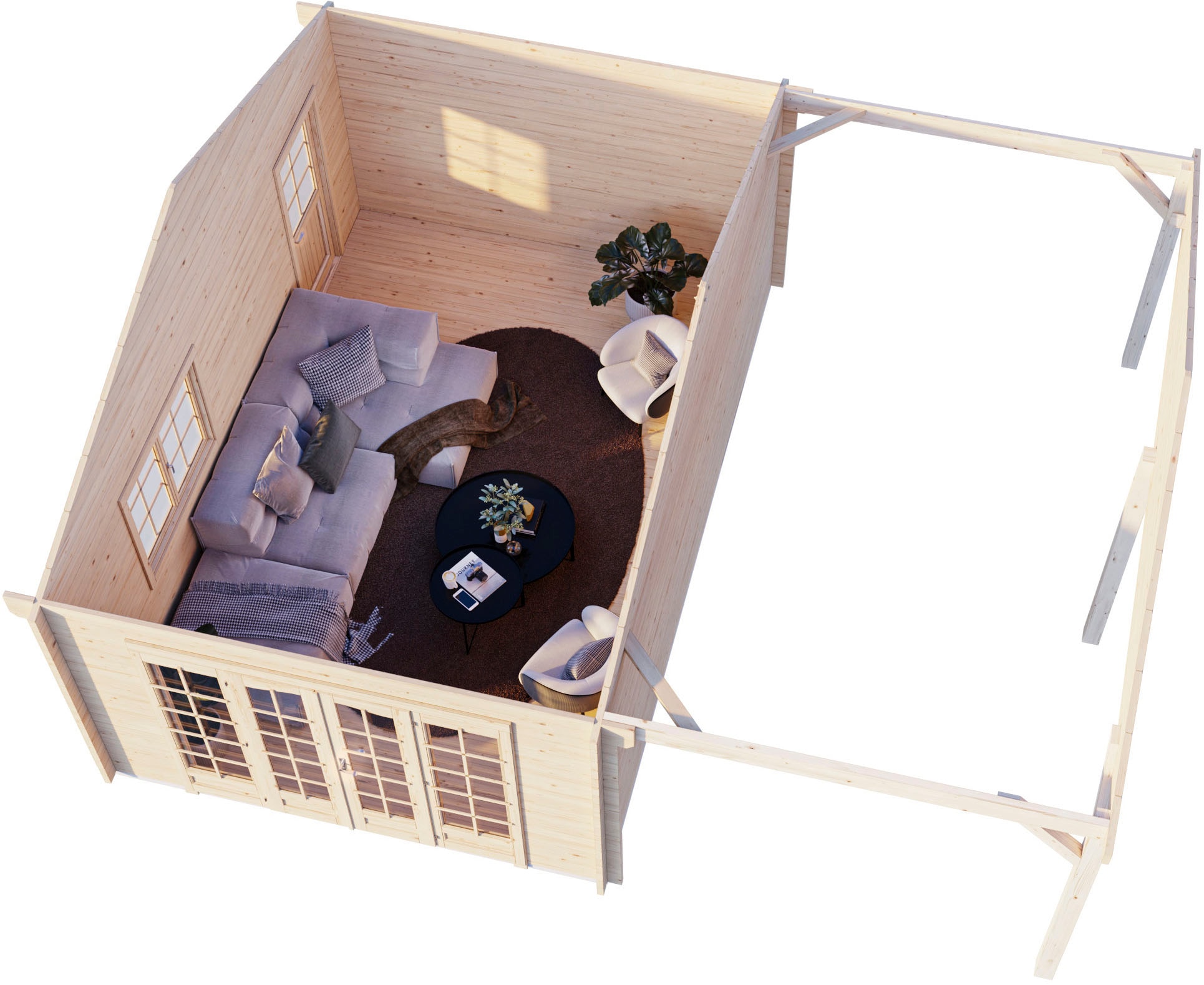 Palmako Gartenhaus »Irene« verschiedene Farben