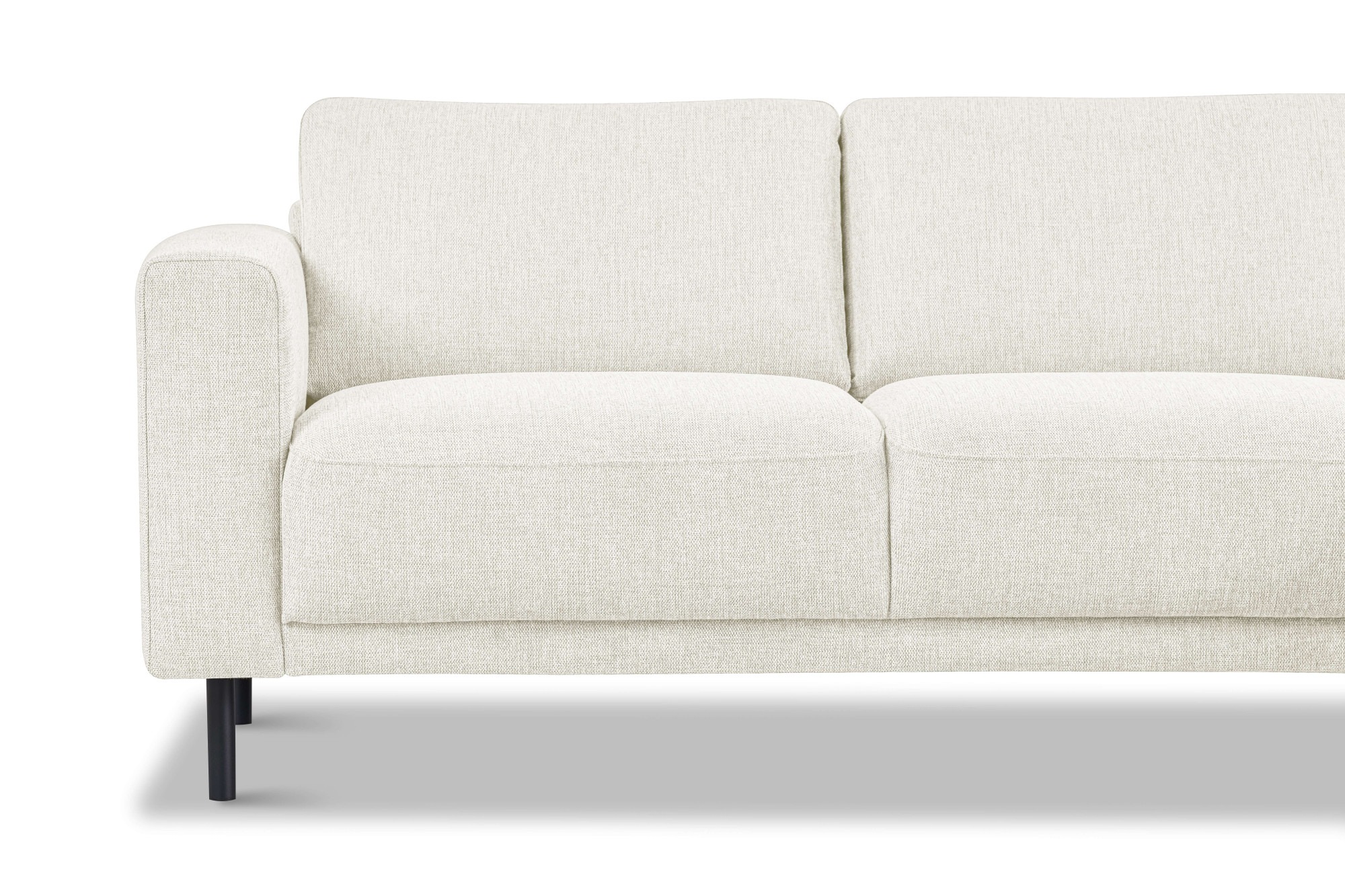 Home affaire Ecksofa »Sveeva, L-Form, B.238 cm, schwarze Metallfüße« langlebiger Webstoff, mit Wellenunterfederung, viele Farben