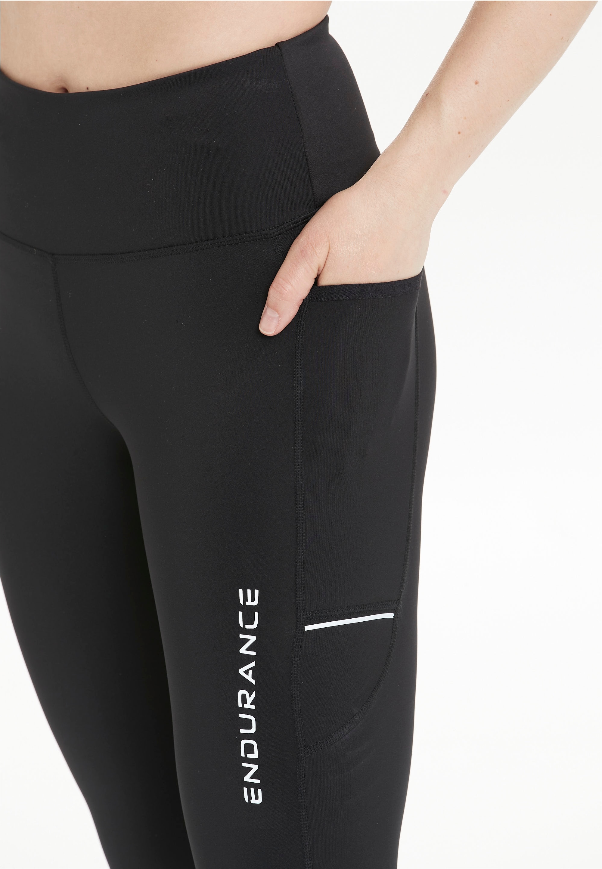ENDURANCE Lauftights »Energy 2«, mit Kompression und Quick Dry-Technologie