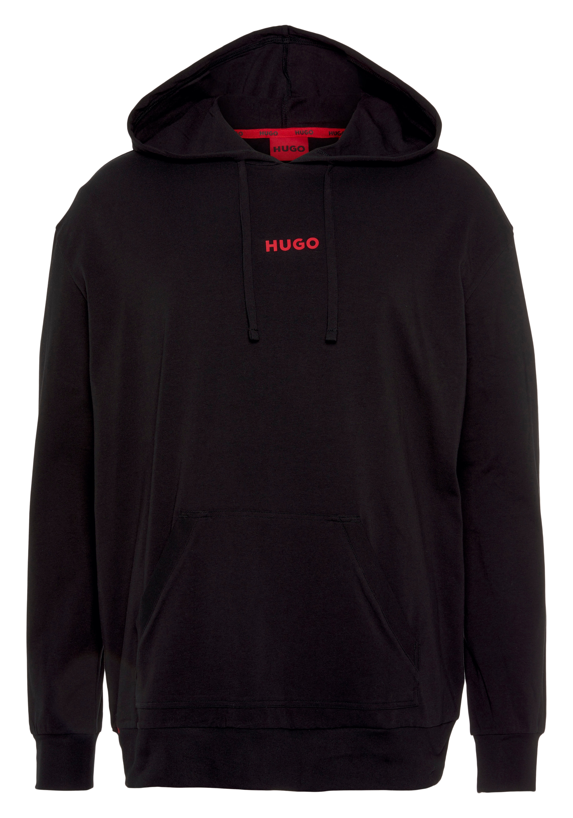HUGO Kapuzensweatshirt »Linked ▷ für Kängurutasche BAUR Hoodie«, | mit