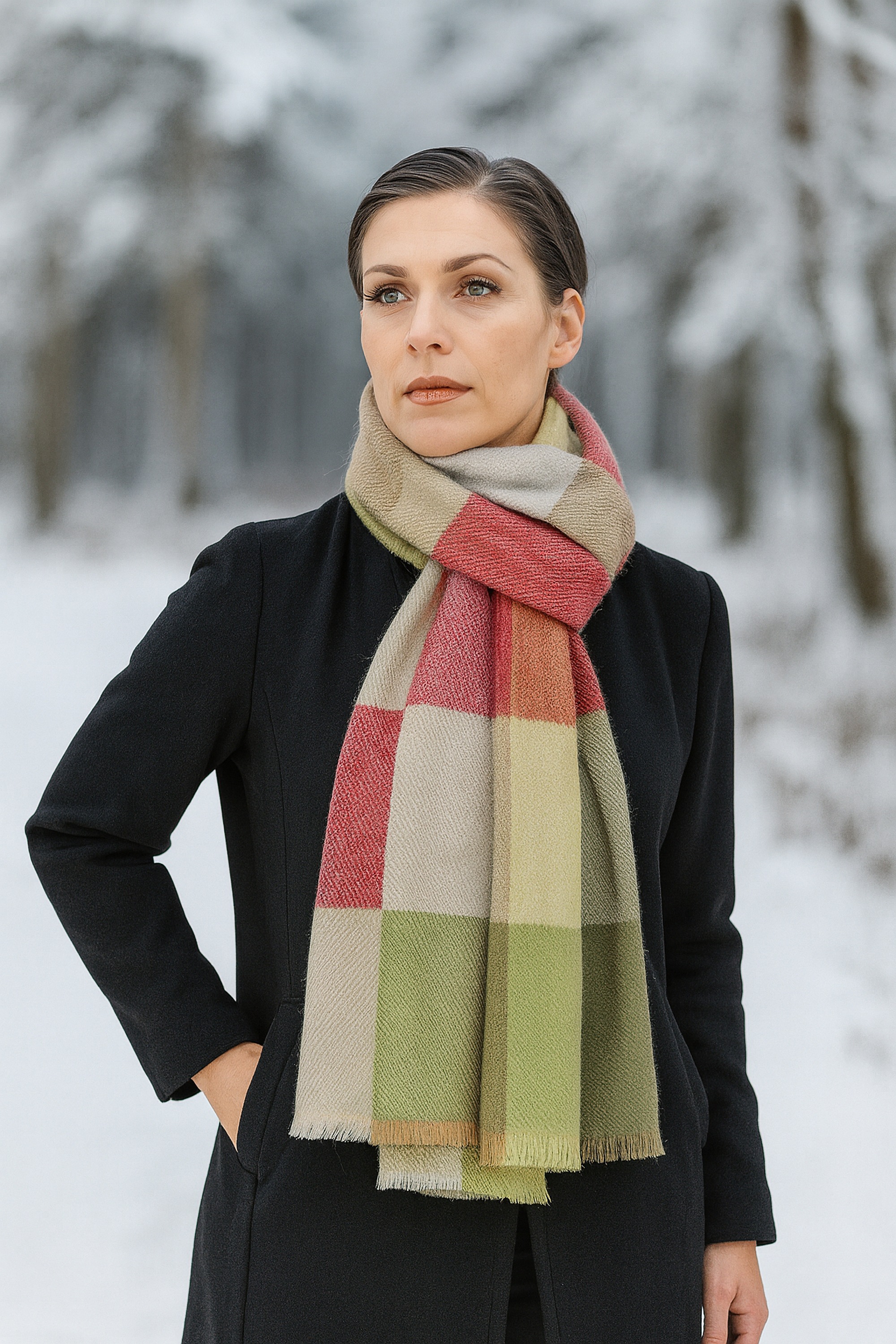 COLLEZIONE ALESSANDRO "Block" 1 Stk. Made in Italy, kuschelweich und groß