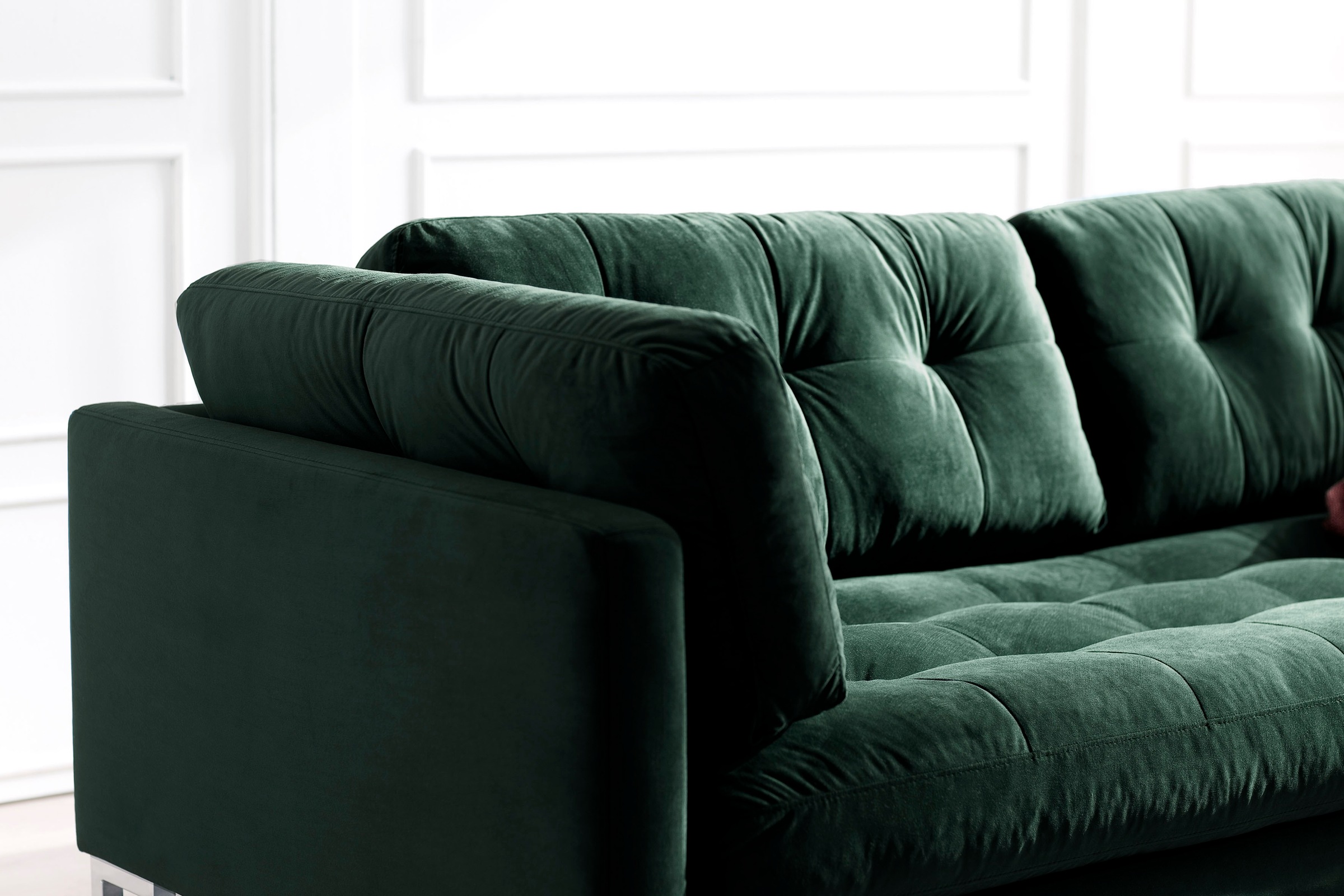 Trends by HG 2-Sitzer »Landau«, in Cord-Stoff mit Metallfuß
