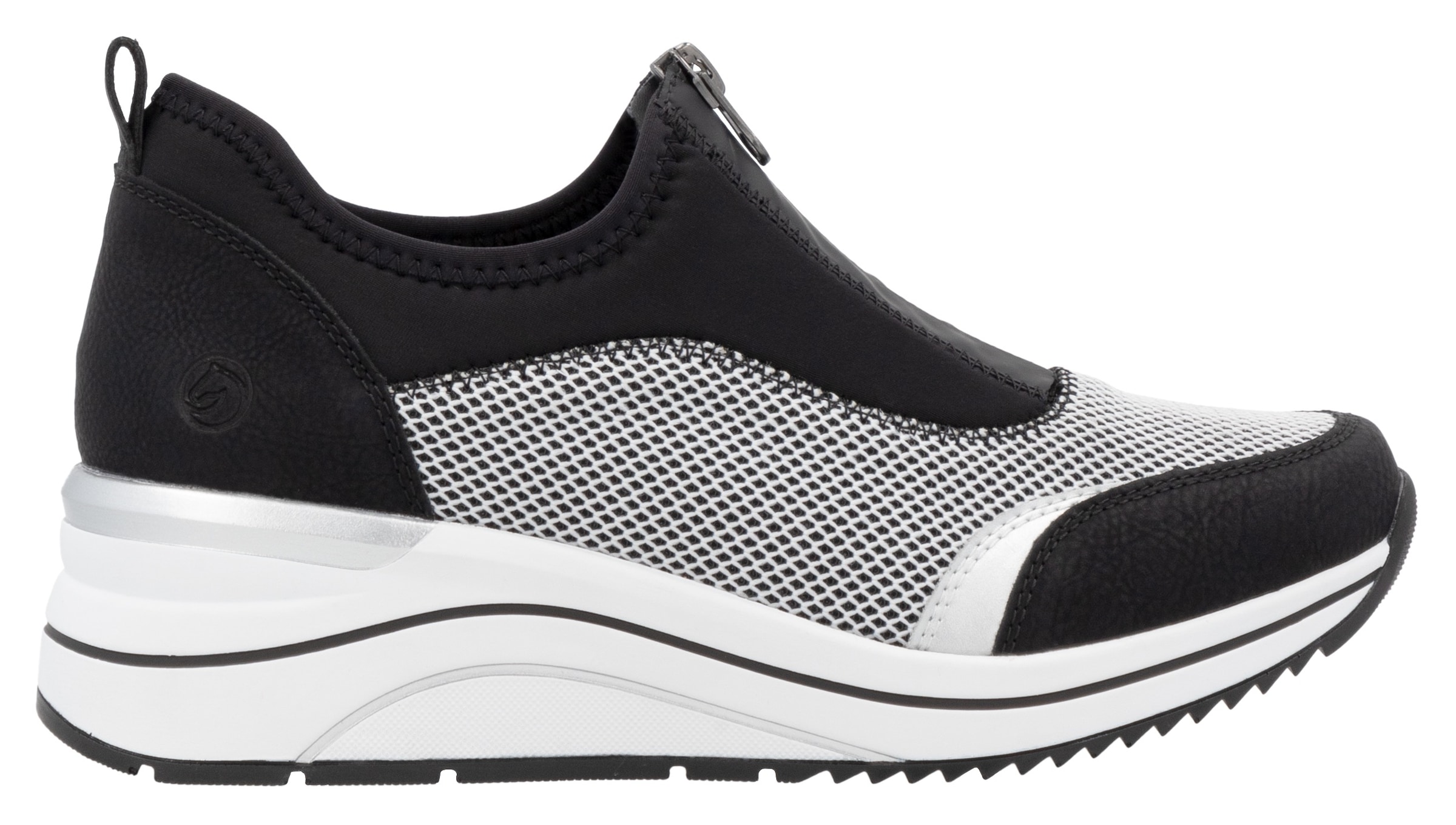 Remonte Slip-On Sneaker, Freizeitschuh, Halbschuh, Slipper in veganer Verarbeitung