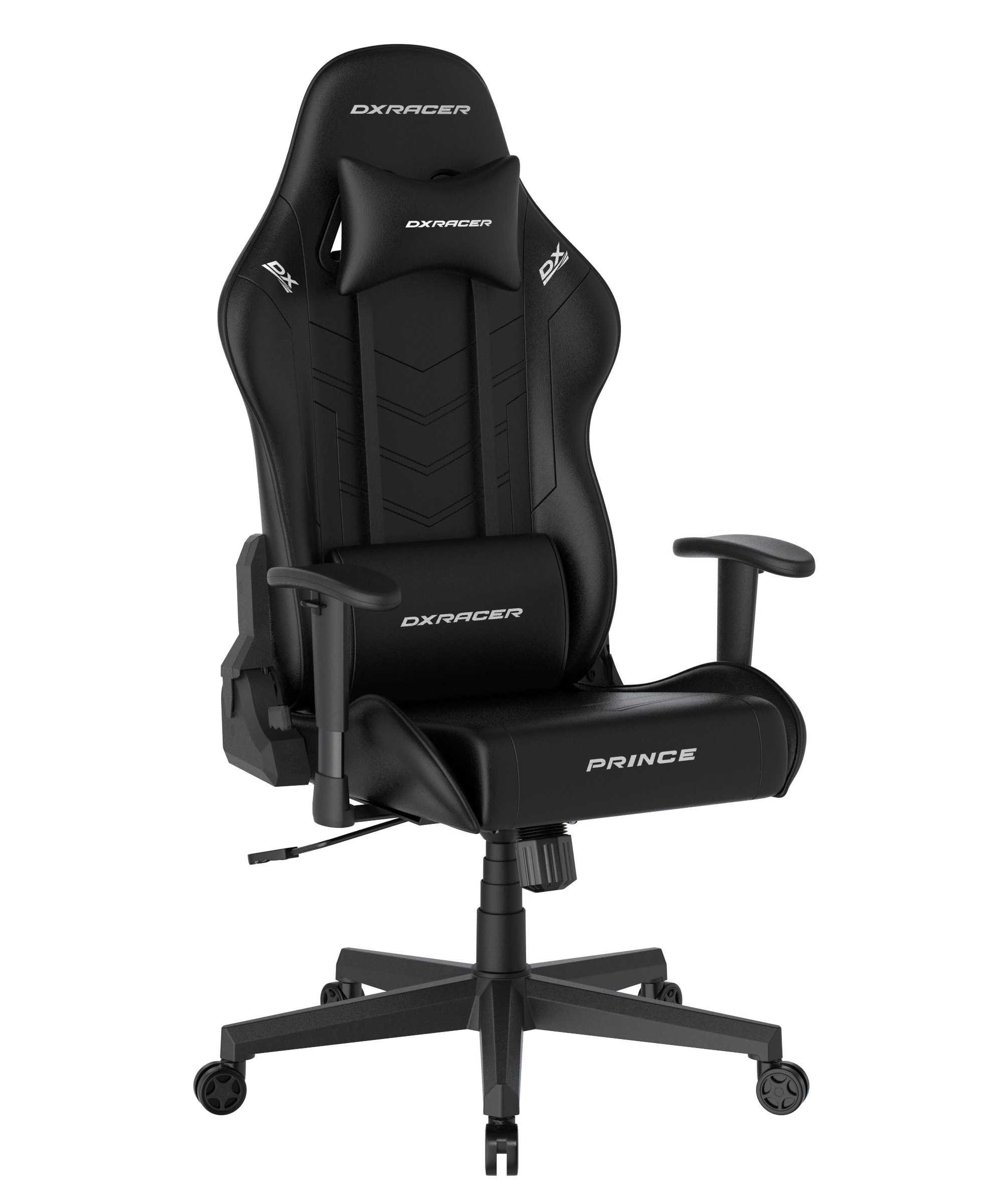 DXRacer Gaming-Stuhl »Prince Gaming Chair Regular L, PVC, schwarz schwarz«