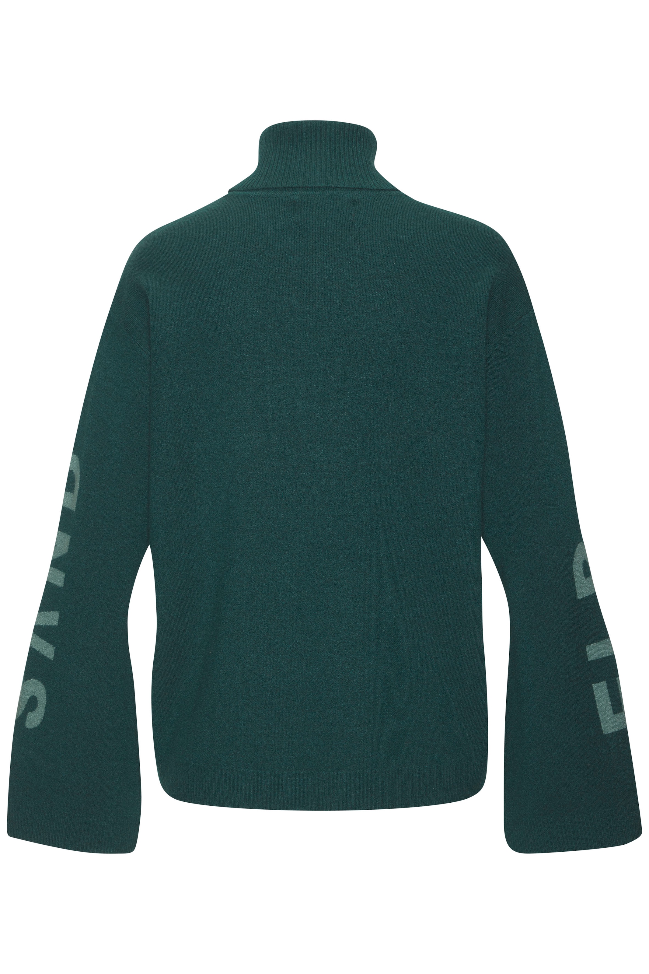 Elbsand Rollkragenpullover, aus hochwertigem Strick mit eingestricktem Logo, Loungewear