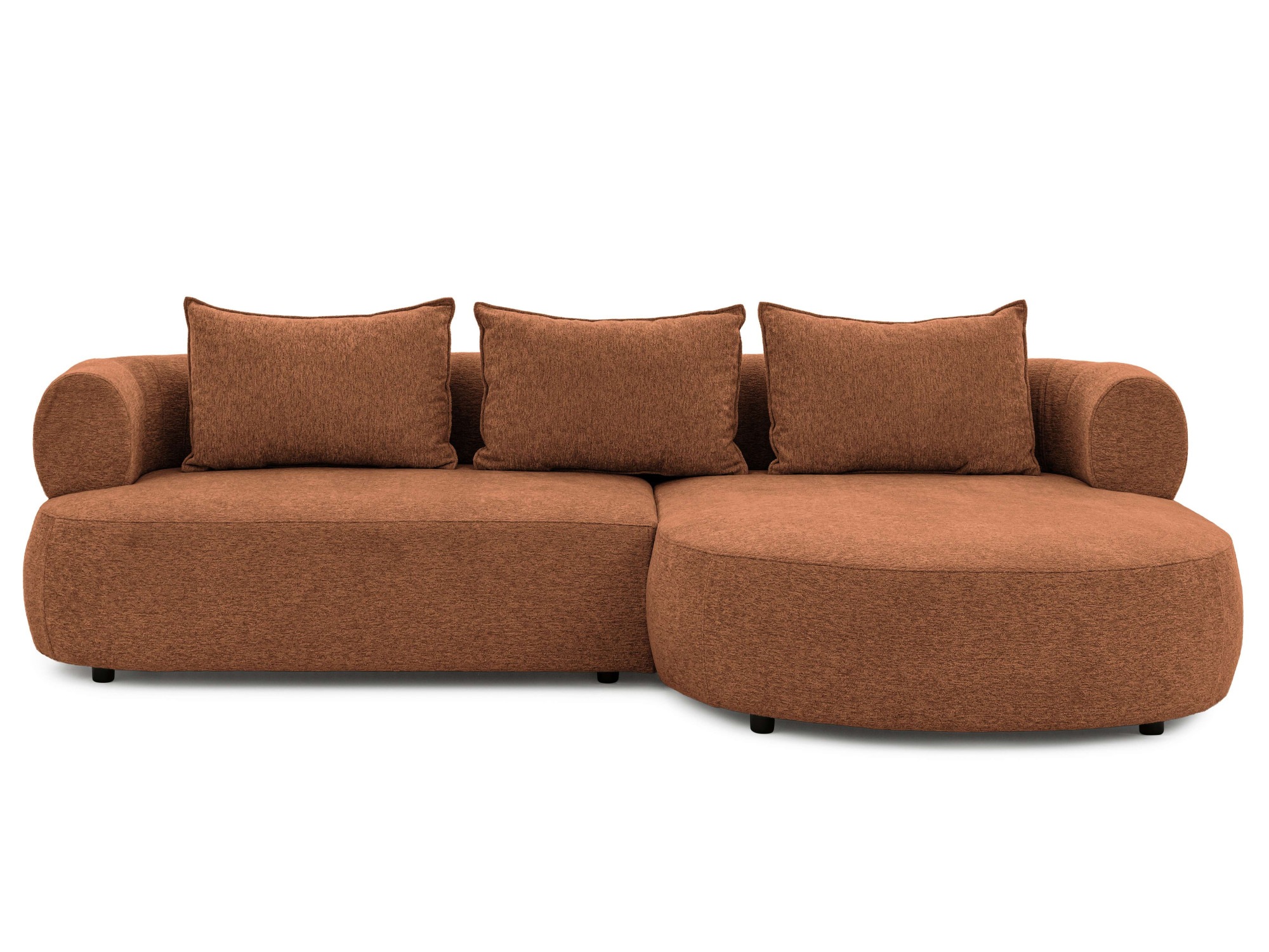Home affaire Ecksofa "LUSSAC L-Form Design-Sofa mit Zierkissen, Maße B/T/H: günstig online kaufen