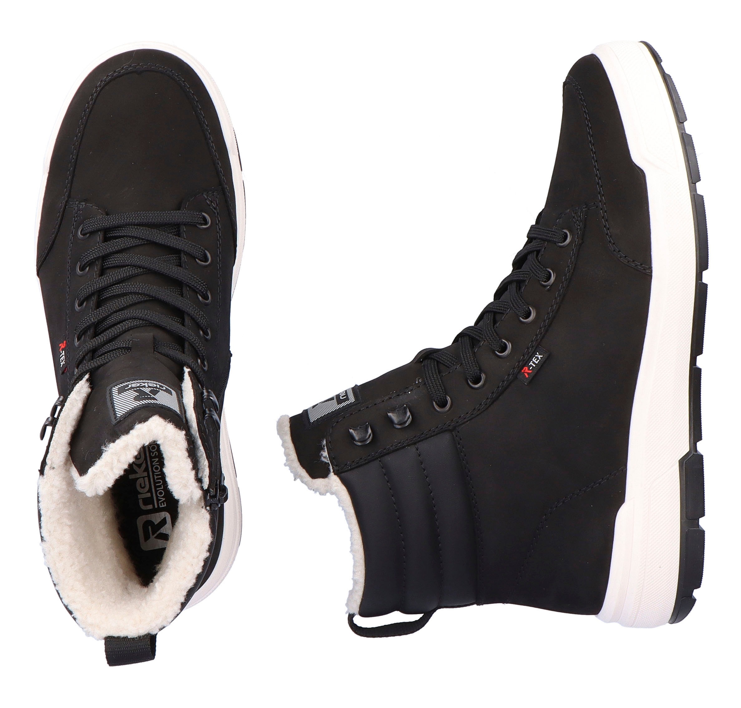 RIEKER Sport Winterboots  , Stiefelette, Schnürboots mit TEX-Membran