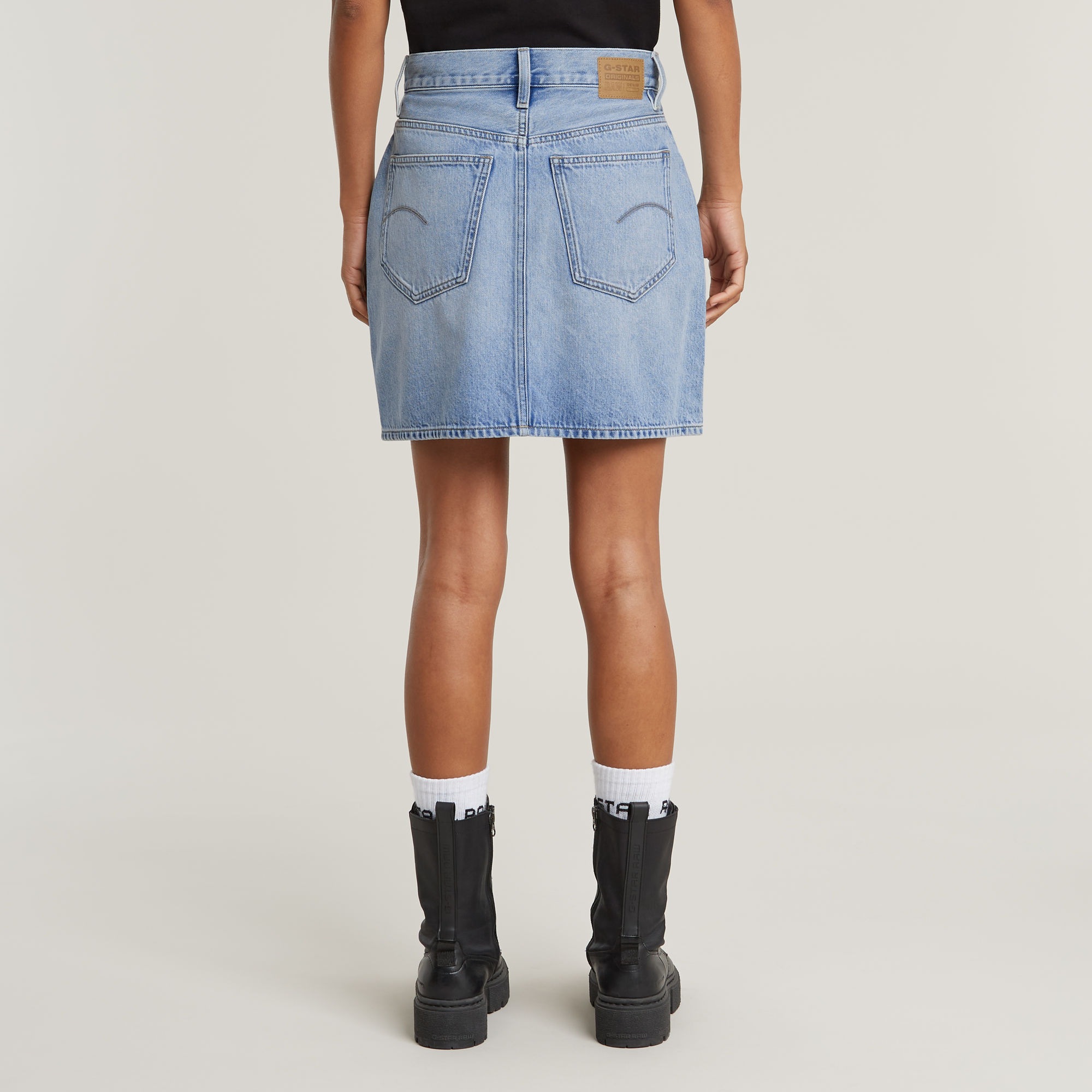 G-STAR Minirock "Viktoria Short Skirt Clean Edge", mit hohem Bund günstig online kaufen