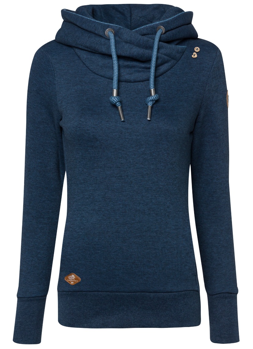 Ragwear Sweatshirt "GRIPY BOLD CHEVRON O", Hoodie mit hochschießendem Schal günstig online kaufen