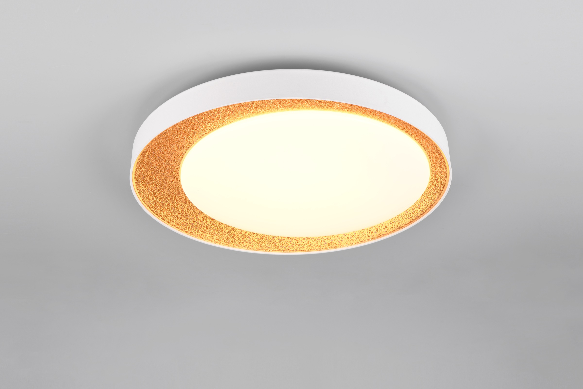 REALITY Leuchten LED Deckenleuchte »ALETA, LED Deckenlampe mit Fernbedienung 24W 2500 Lumen CCT« LED-Board 1 Stk. Farbwechsler | warmweiß - kaltweiß 2700-6500K warmweiß bis kaltweiß, stufenlos dimmbar Nachtlicht Memory