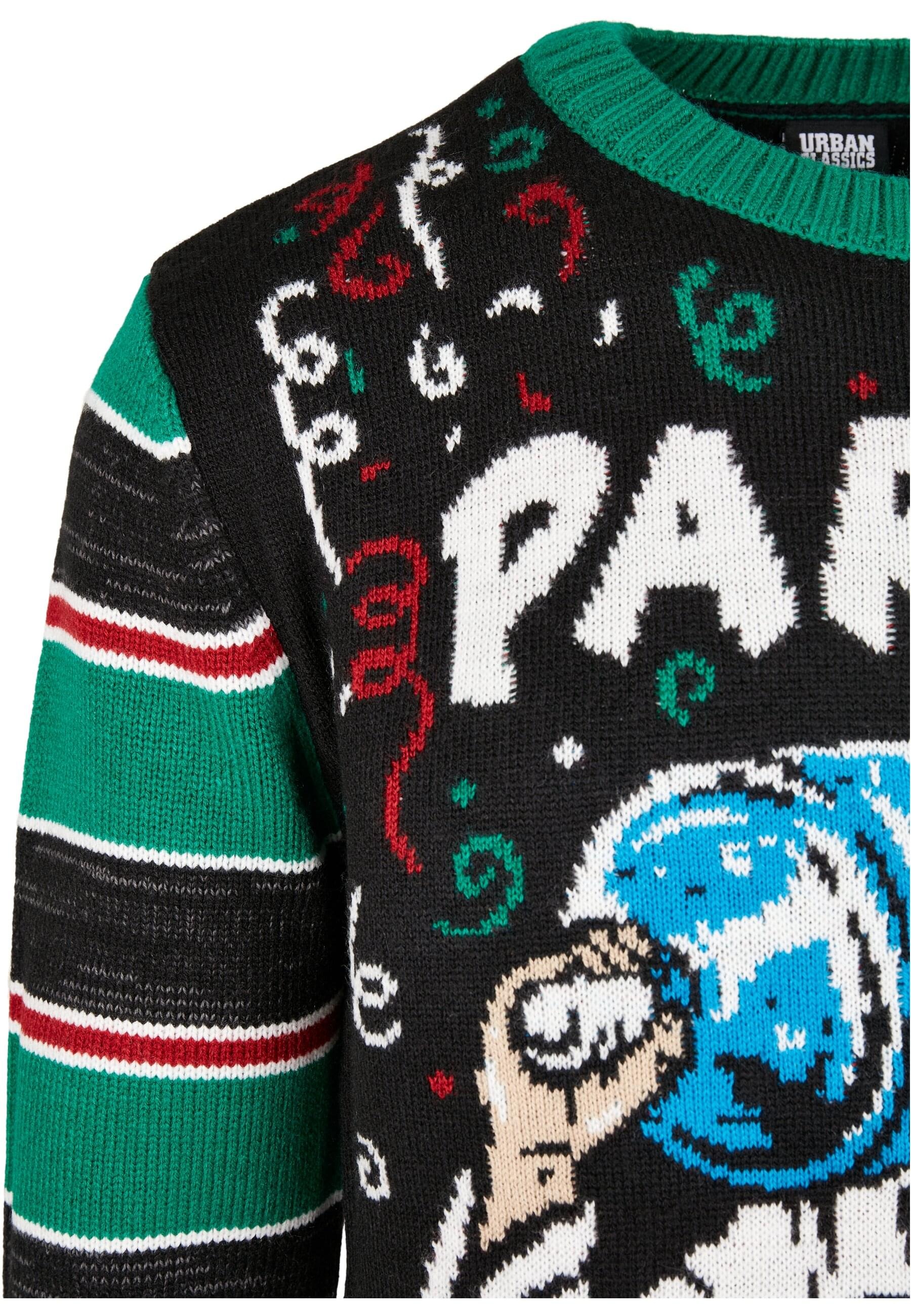 URBAN CLASSICS Rundhalspullover »Urban Classics Herren Savior Christmas Sweater«, (1 tlg.)